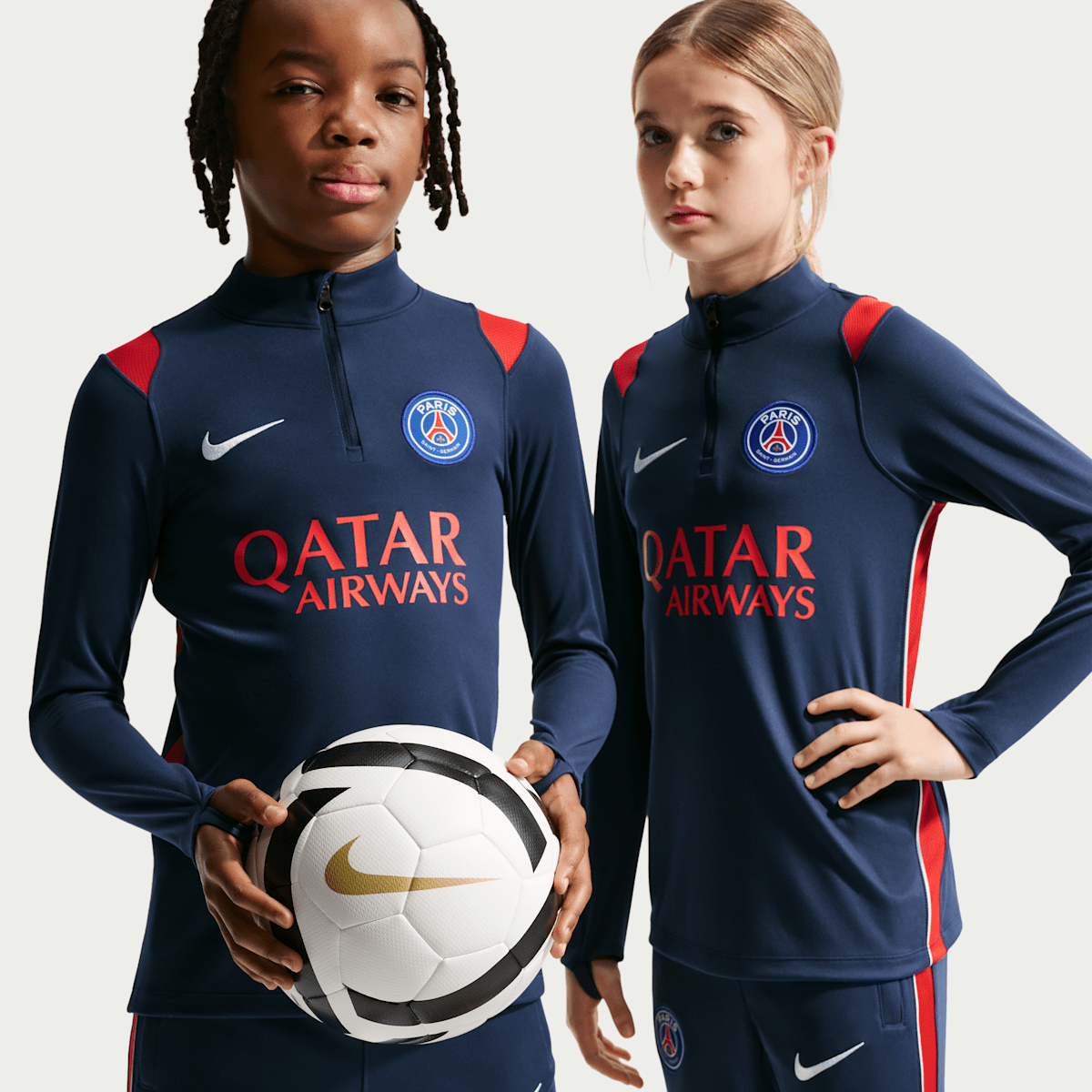 Haut d'entraînement de foot en maille Nike Dri-FIT Paris Saint-Germain Academy Pro pour pré-ado - Bleu