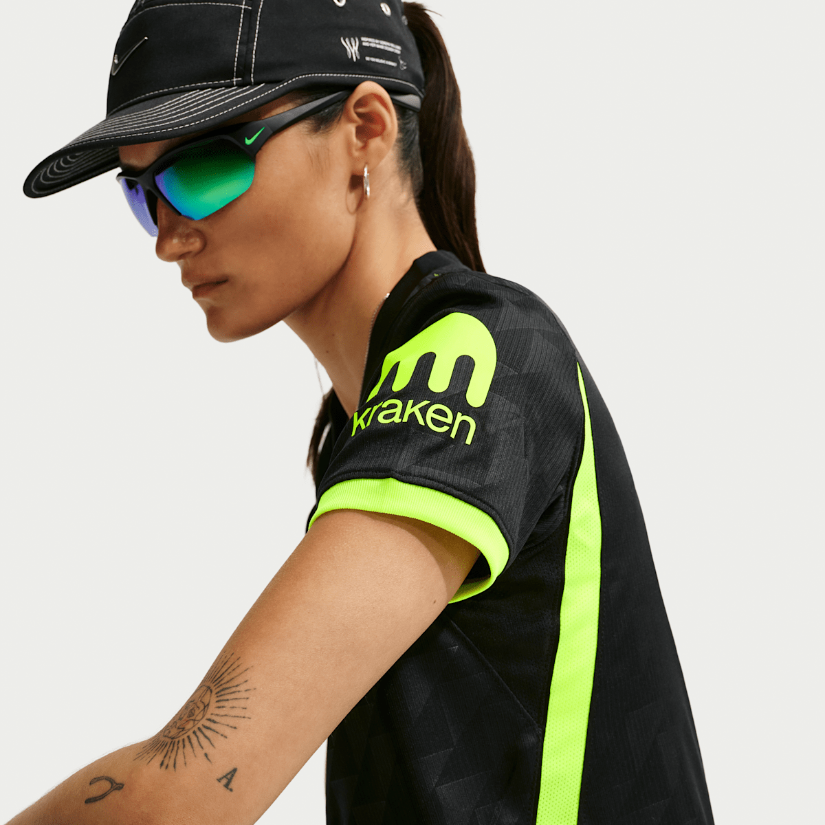 Maillot de foot Replica Nike Dri-FIT Atlético Madrid 2026/27 Stadium Extérieur pour femme - Noir