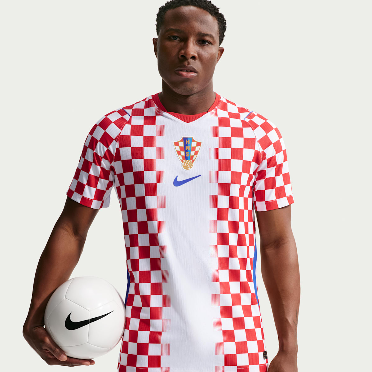 Haut de foot Authentic Nike Aero-FIT Croatie 2026 Match Domicile pour homme - Blanc