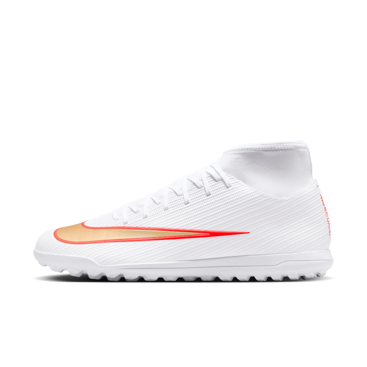 Chaussure de foot montante pour surface synthétique Nike Mercurial Superfly 11 Club - Blanc
