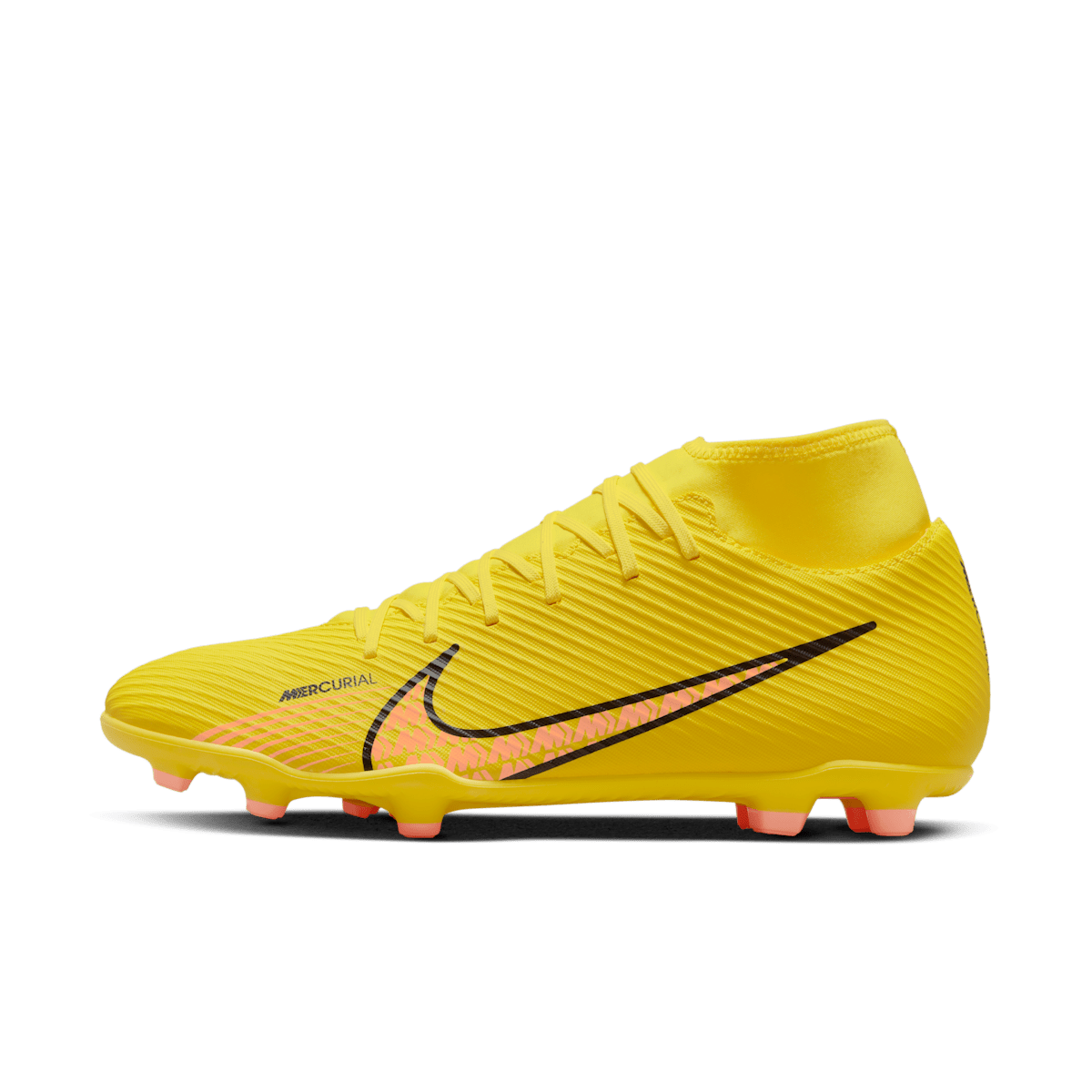 Chaussure de foot montante à crampons multi-surfaces Nike Mercurial Superfly 9 Club - Jaune