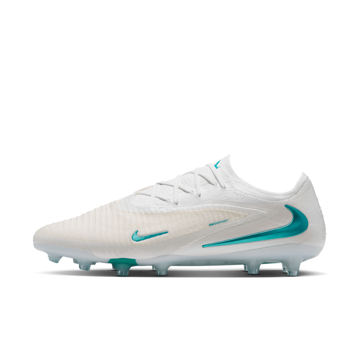 Crampons de foot pour terrain synthétique Nike Phantom 6 Low Elite - Blanc
