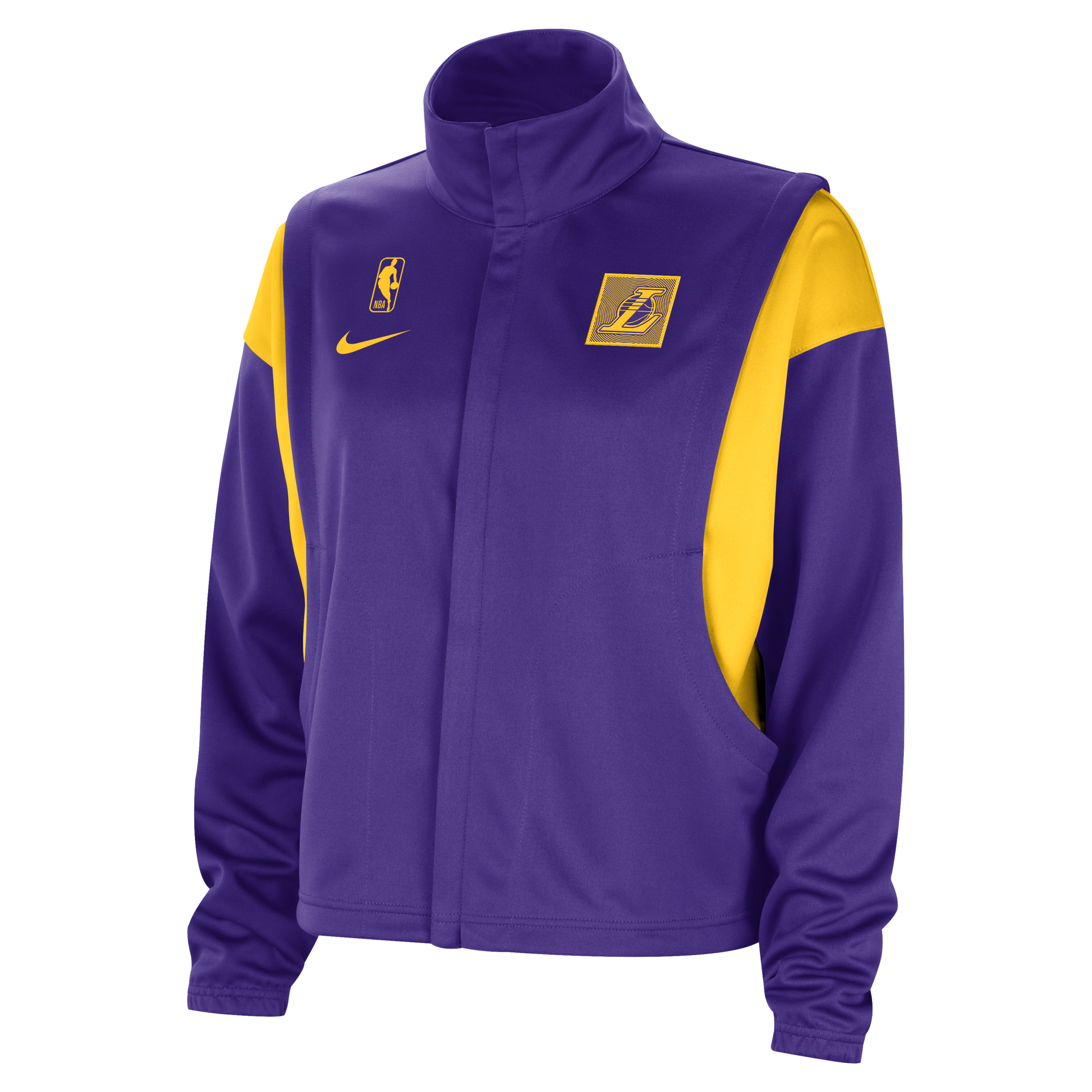 Los Angeles Lakers Retro Fly Nike Dri-FIT NBA-jakke til kvinder - lilla