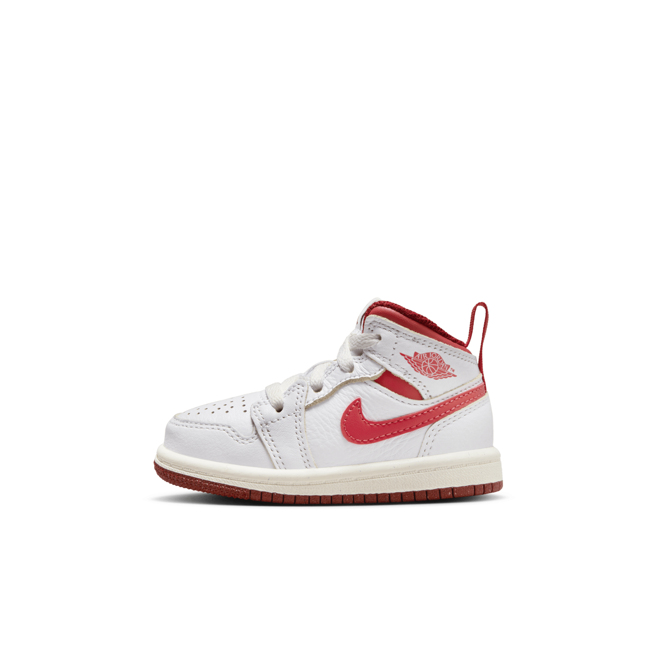 Jordan 1 Mid SE-sko til babyer/småbørn - hvid