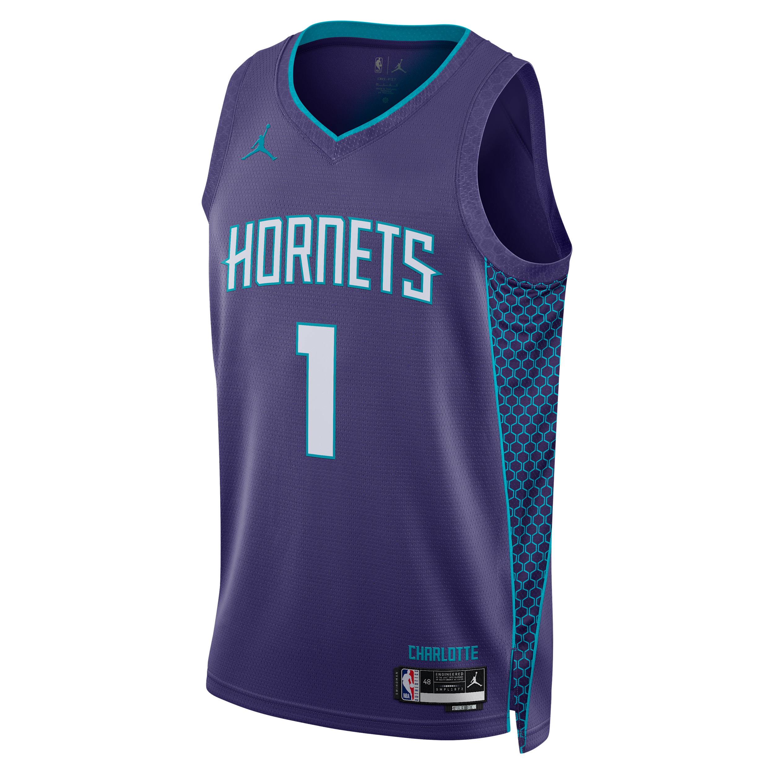 Regata Nike NBA Charlotte Hornets Statement Edition 2024/25 Masculina