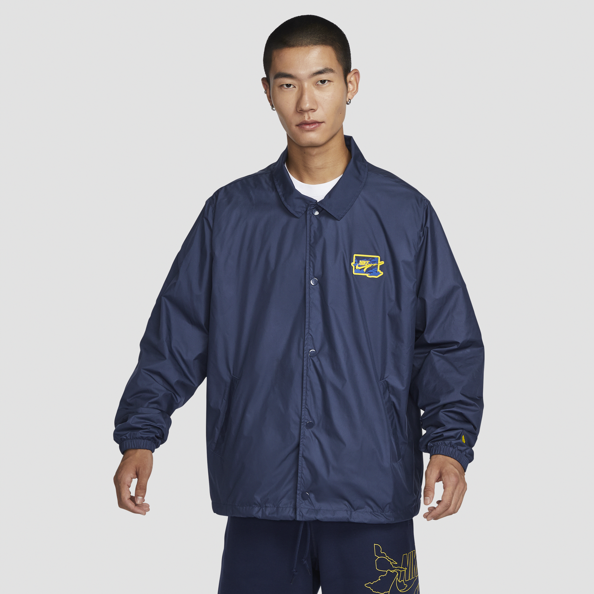 【ナイキ(NIKE)公式ストア】ナイキ クラブ メンズ コーチング ジャケット FZ0801-410 ブルー 【ナイキ(NIKE)公式ストア】ナイキ クラブ メンズ コーチング ジャケット FZ0801-410 ブルー