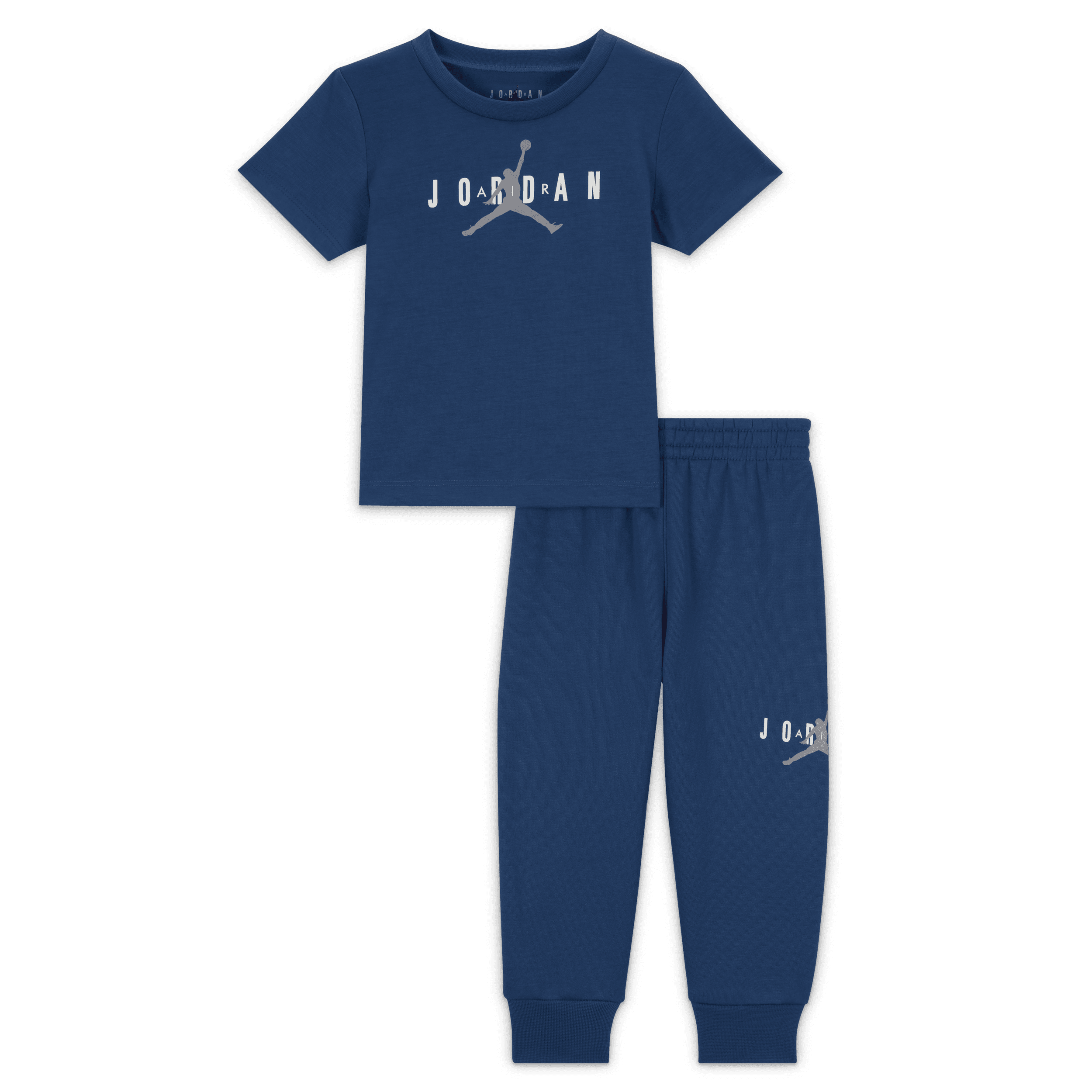 Nike Bæredygtigt sæt med Jordan Jumpman-bukser til babyer (12-24 M) - blå