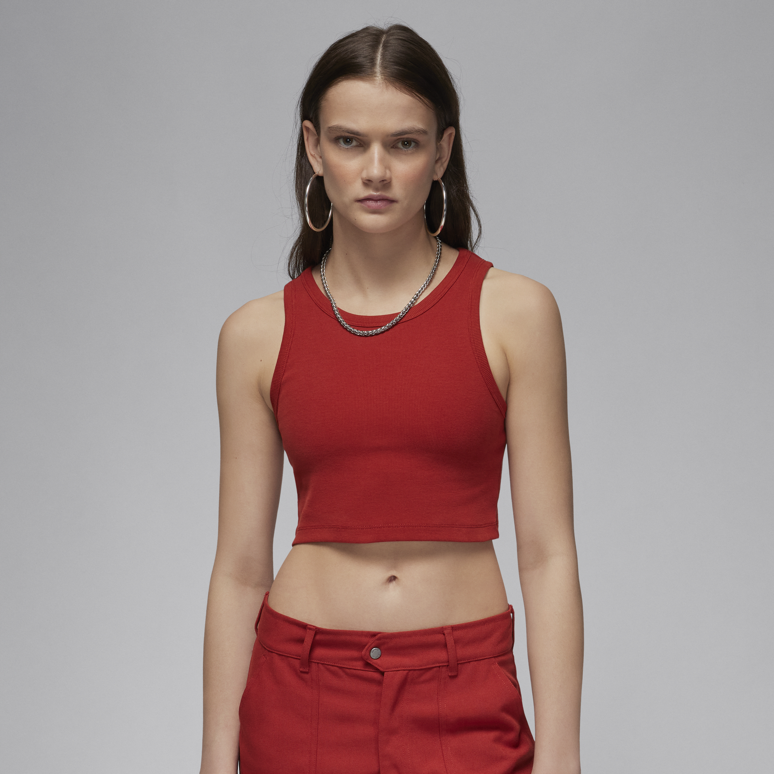 Jordan Camiseta de tirantes - Mujer - Rojo