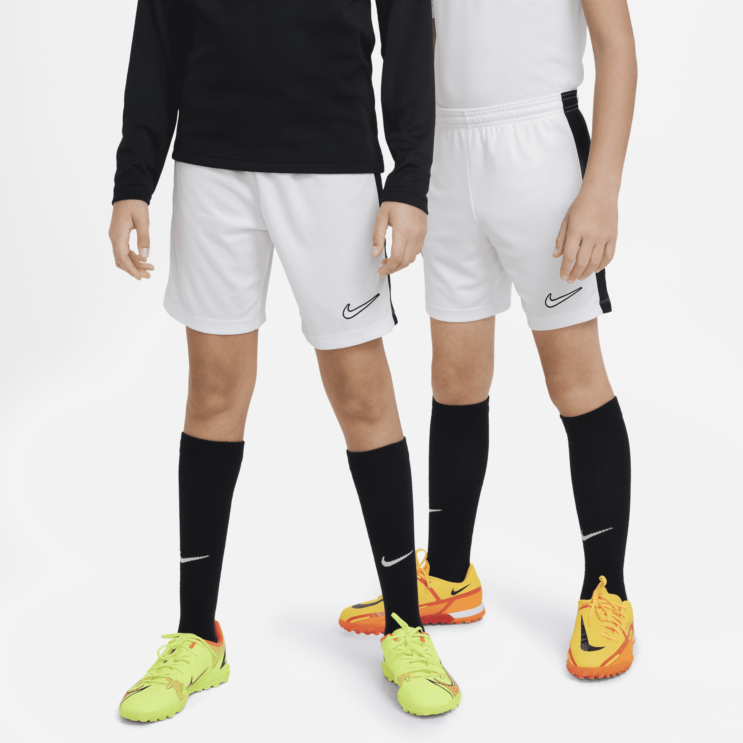 Nike Dri-FIT Academy23-fodboldshorts til børn - hvid