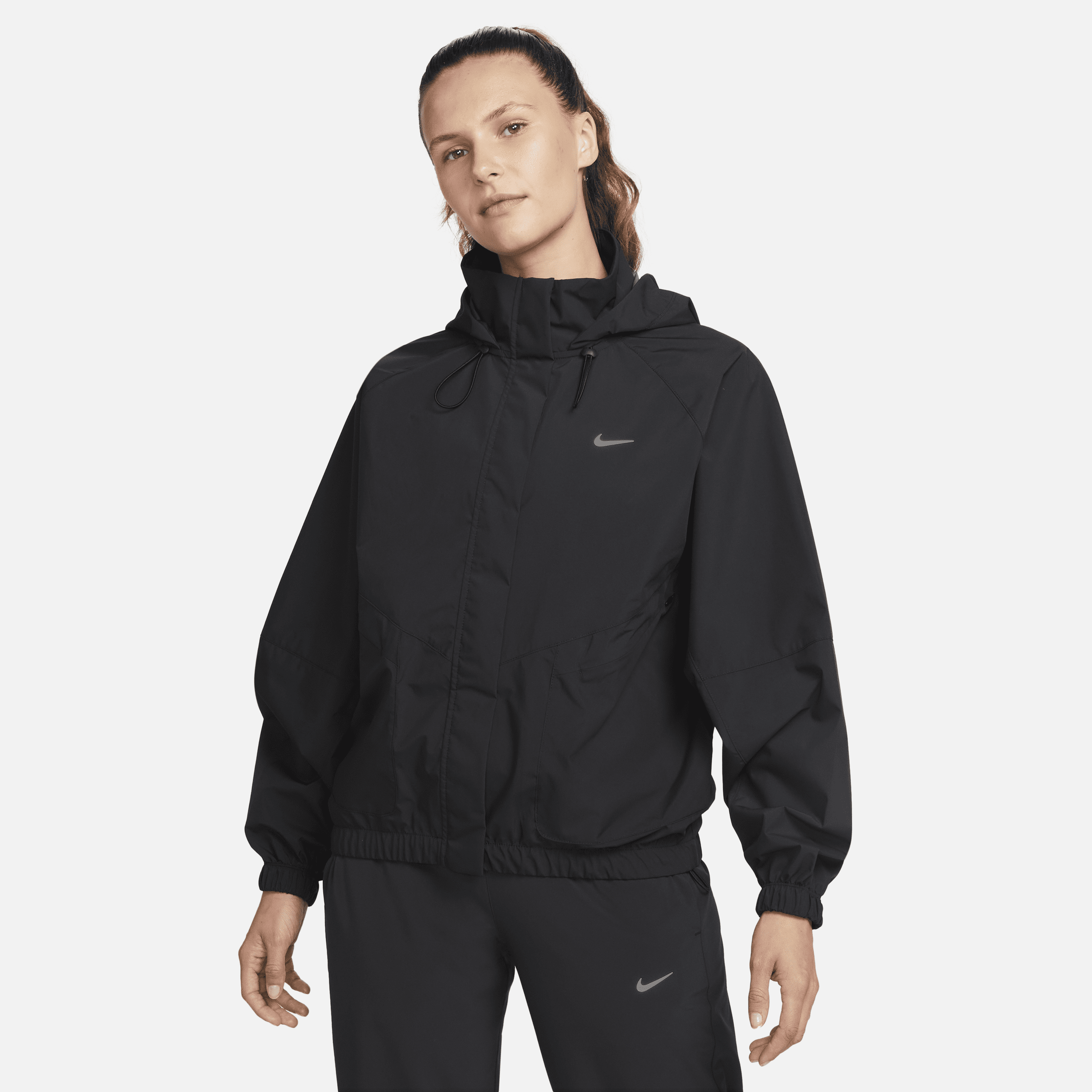 Nike Storm-FIT Swift-løbejakke til kvinder - sort
