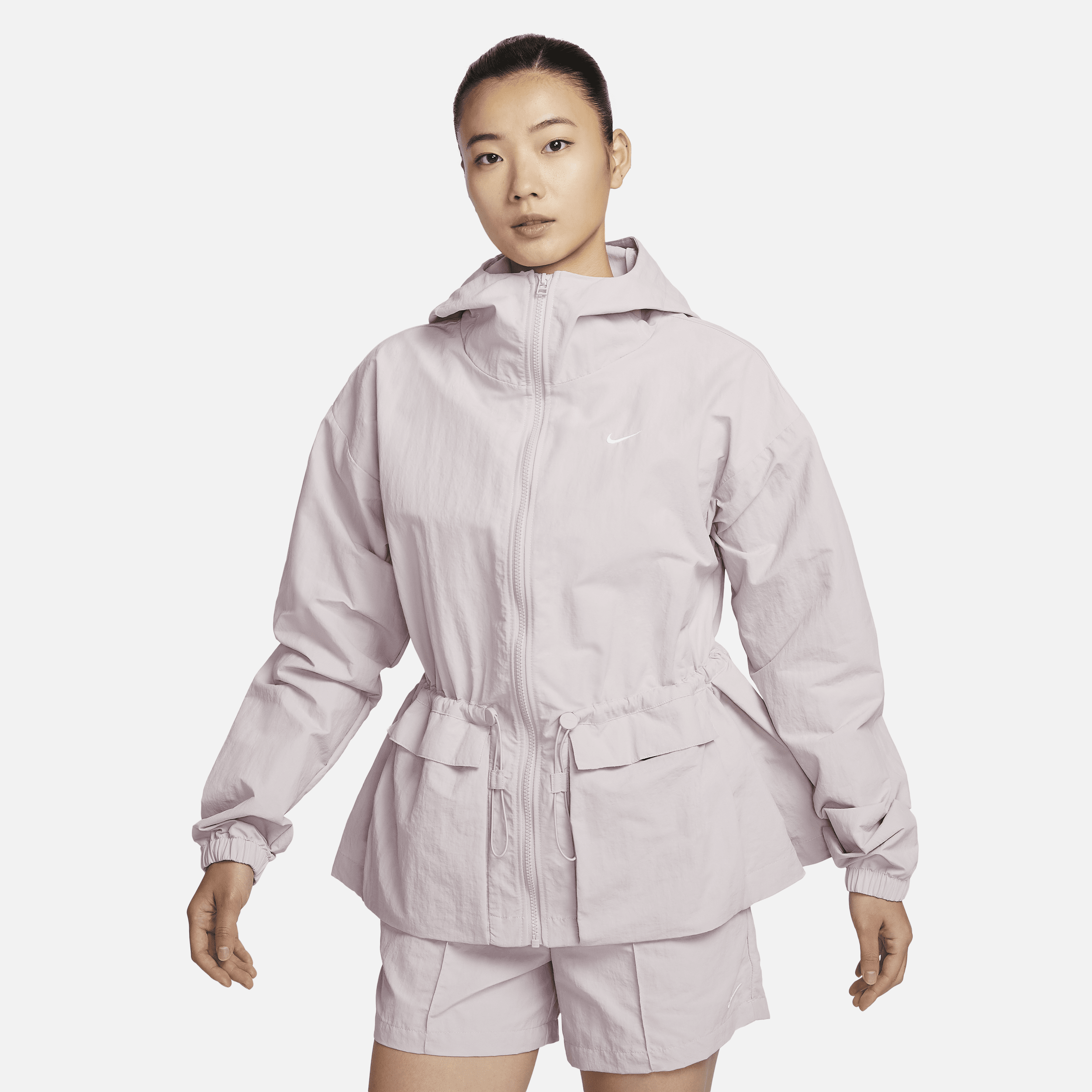 【ナイキ(NIKE)公式ストア】ナイキ スポーツウェア エブリシング ウーブン ウィメンズ オーバーサイズド フーデッド ジャケット FN3670-019 パープル 【ナイキ(NIKE)公式ストア】ナイキ スポーツウェア エブリシング ウーブン ウィメンズ オーバーサイズド フーデッド ジャケット FN3670-019 パープル
