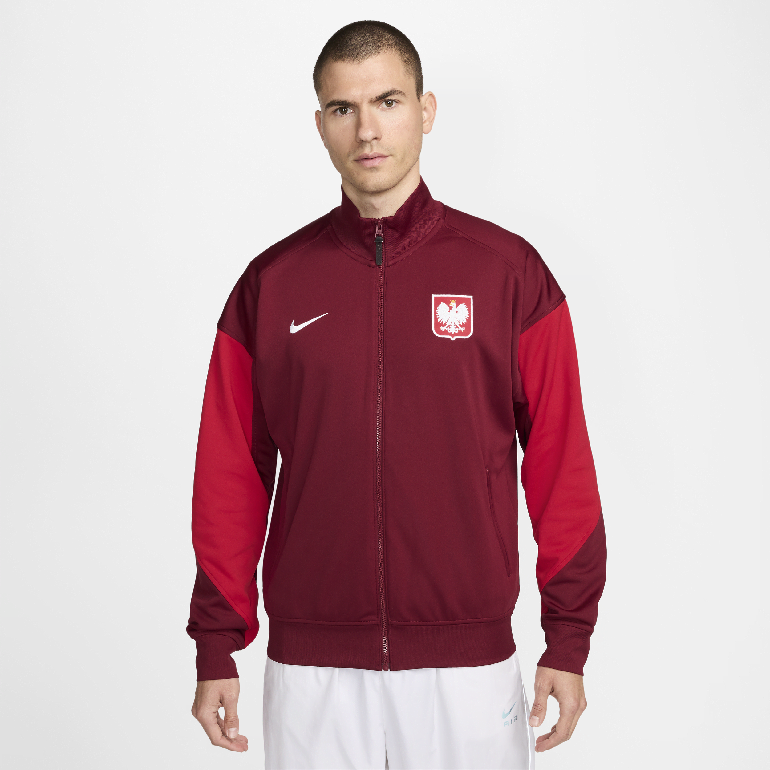 Giacca da calcio Nike Polonia Academy Pro – Uomo - Rosso