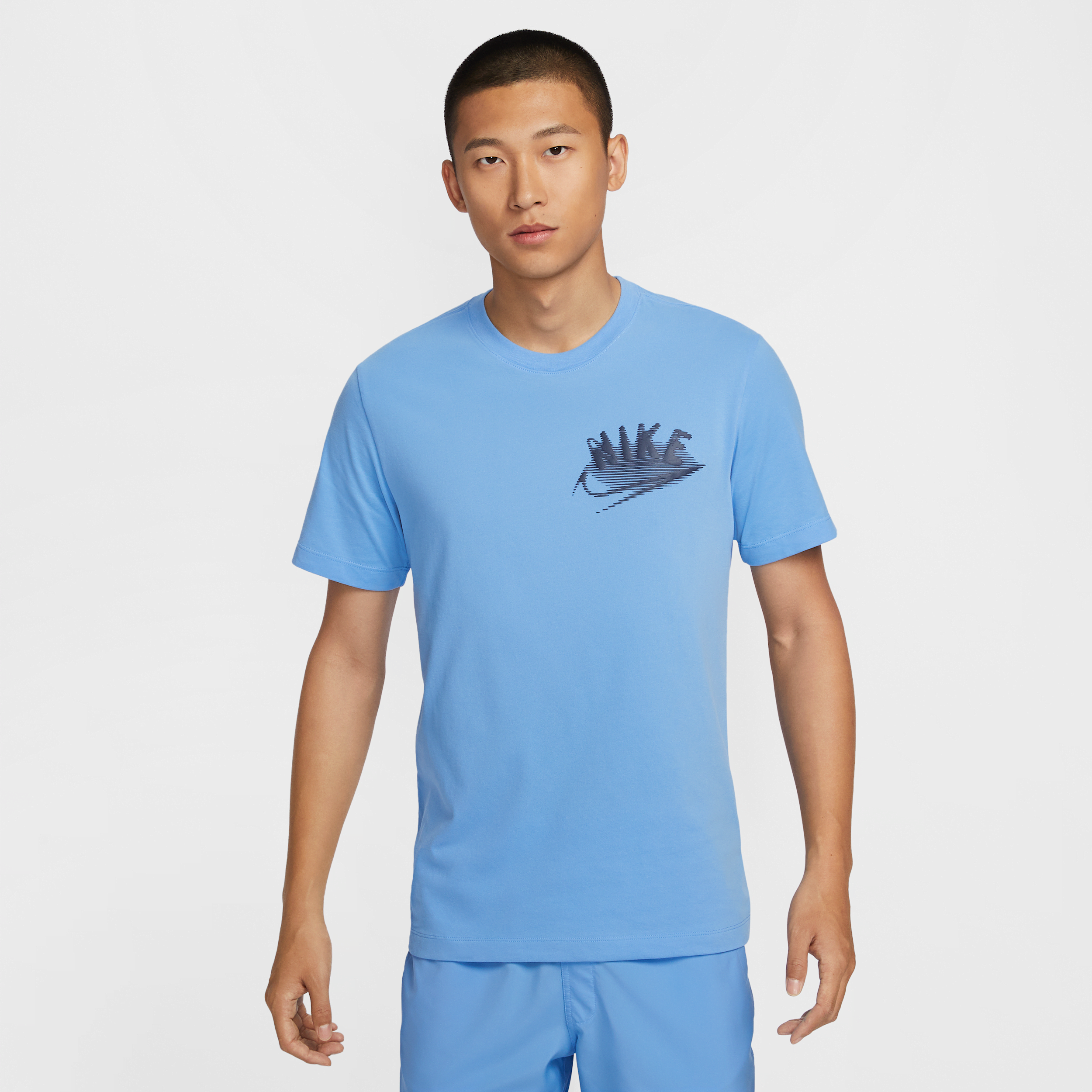 【ナイキ(NIKE)公式ストア】ナイキ メンズ Dri-FIT フィットネス Tシャツ HJ3610-412 ブルー 【ナイキ(NIKE)公式ストア】ナイキ メンズ Dri-FIT フィットネス Tシャツ HJ3610-412 ブルー