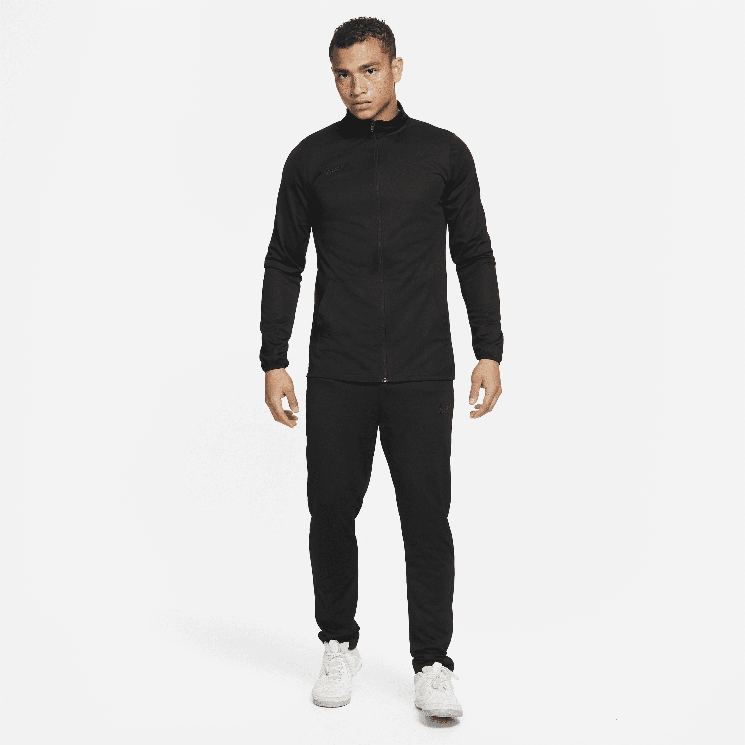 Nike academy outlet tracksuit black