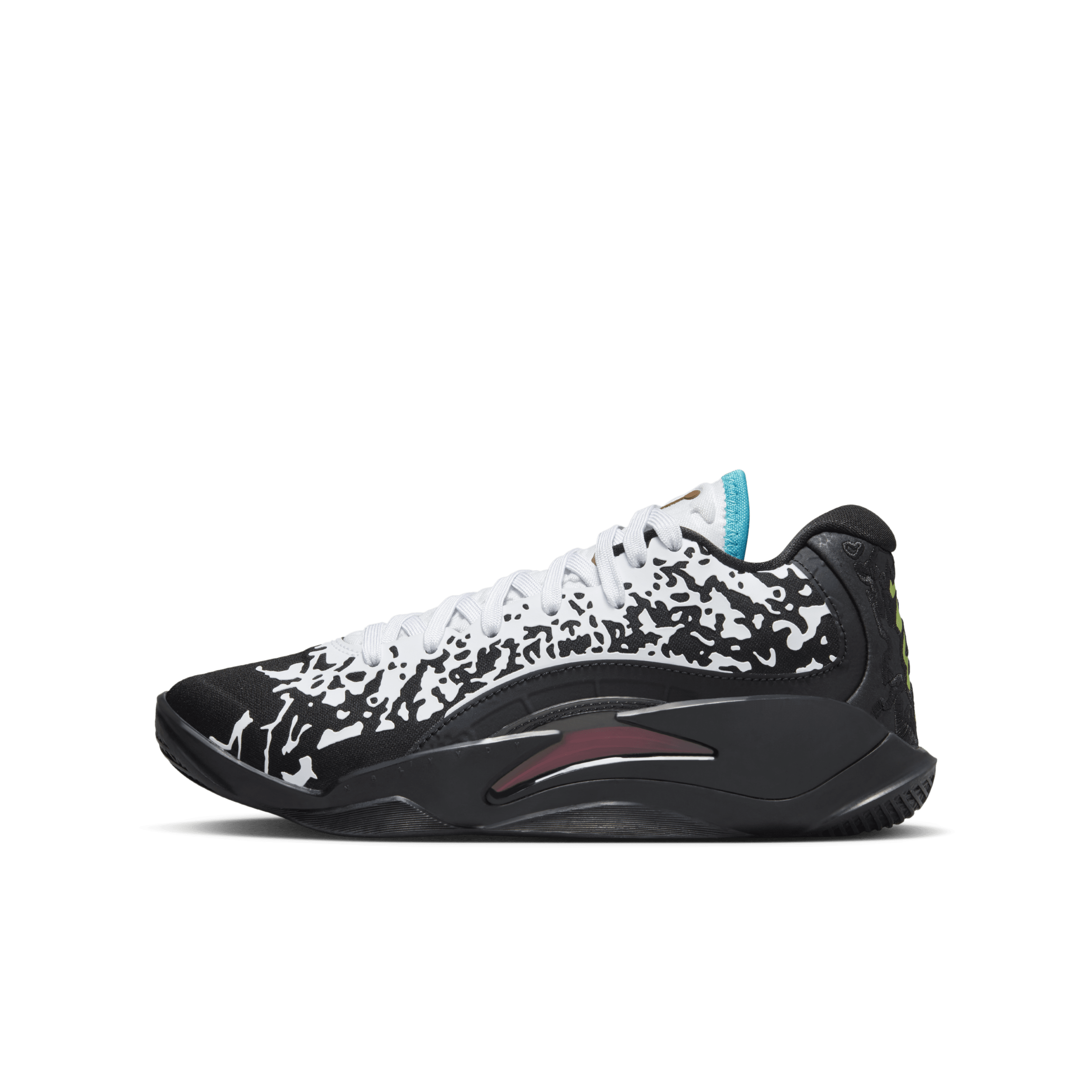 Nike Zion 3 basketbalschoenen voor kids - Zwart