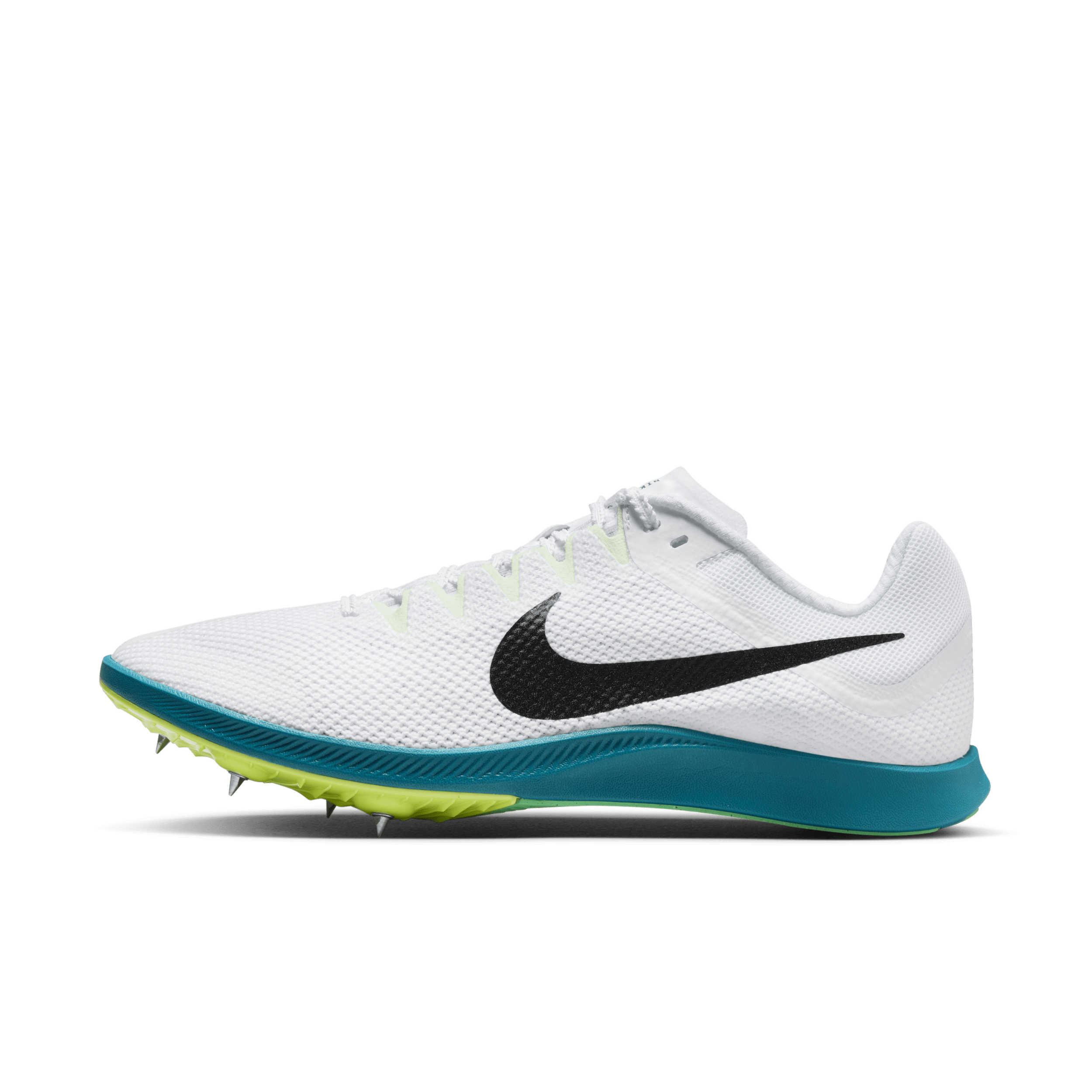Nike Zoom Rival Distance Zapatillas de atletismo de fondo con clavos - Blanco