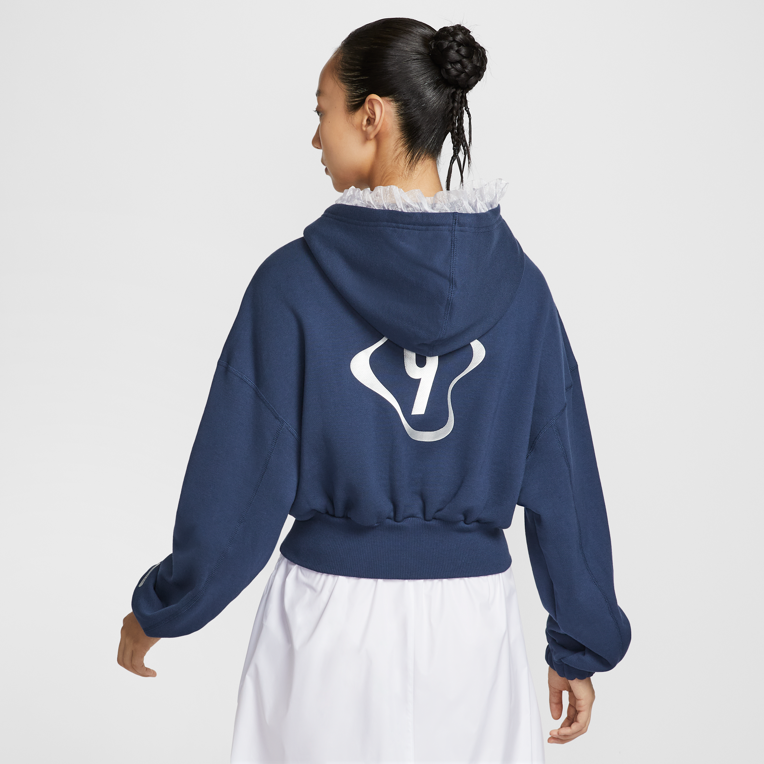 【ナイキ(NIKE)公式ストア】ナイキ スポーツウェア ウィメンズ オーバーサイズド クロップド フレンチテリー プルオーバー パーカー IO0468-410 ブルー 【ナイキ(NIKE)公式ストア】ナイキ スポーツウェア ウィメンズ オーバーサイズド クロップド フレンチテリー プルオーバー パーカー IO0468-410 ブルー