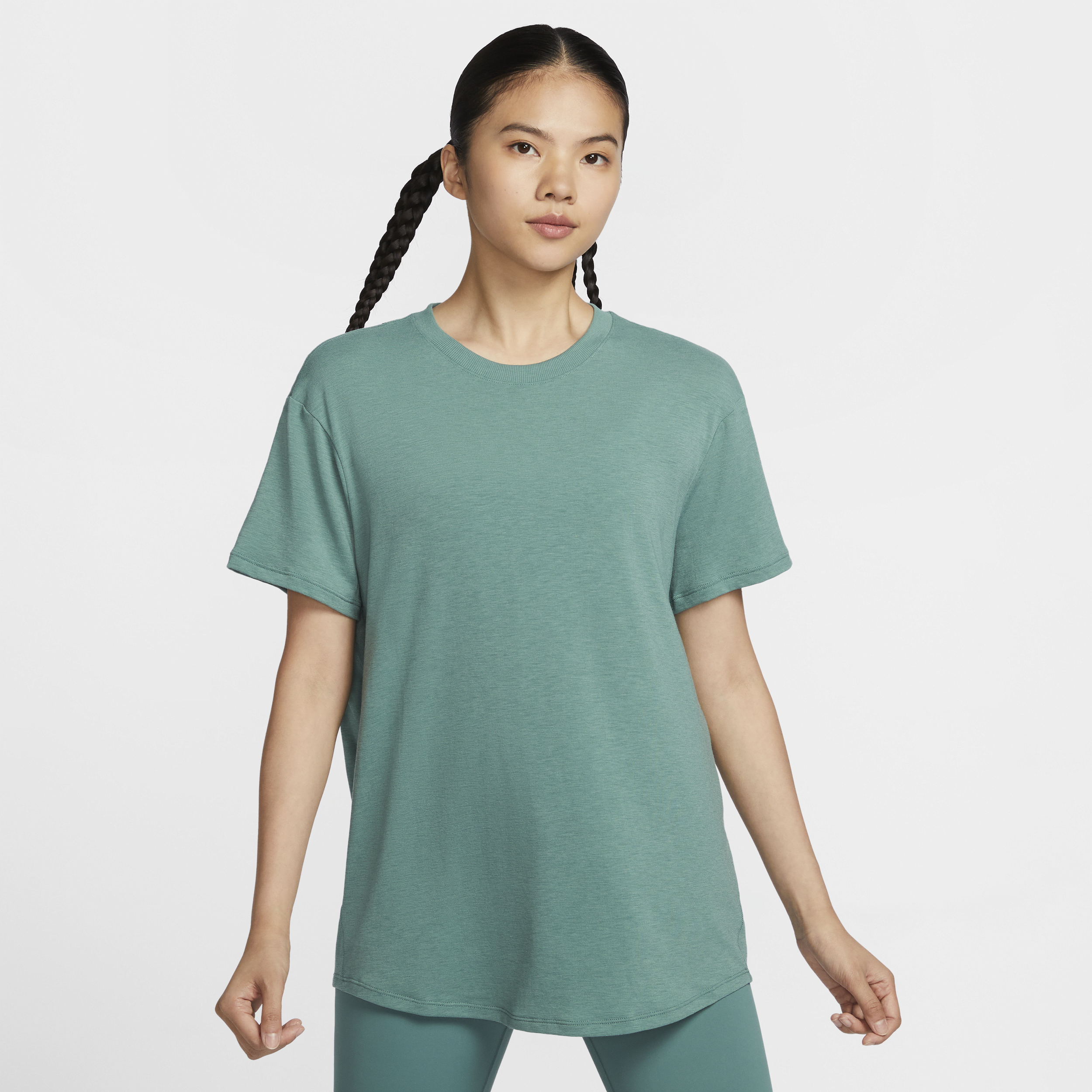 【ナイキ(NIKE)公式ストア】ナイキ ワン リラックスド ウィメンズ Dri-FIT ショートスリーブ トップ FN2815-361 グリーン 【ナイキ(NIKE)公式ストア】ナイキ ワン リラックスド ウィメンズ Dri-FIT ショートスリーブ トップ FN2815-361 グリーン