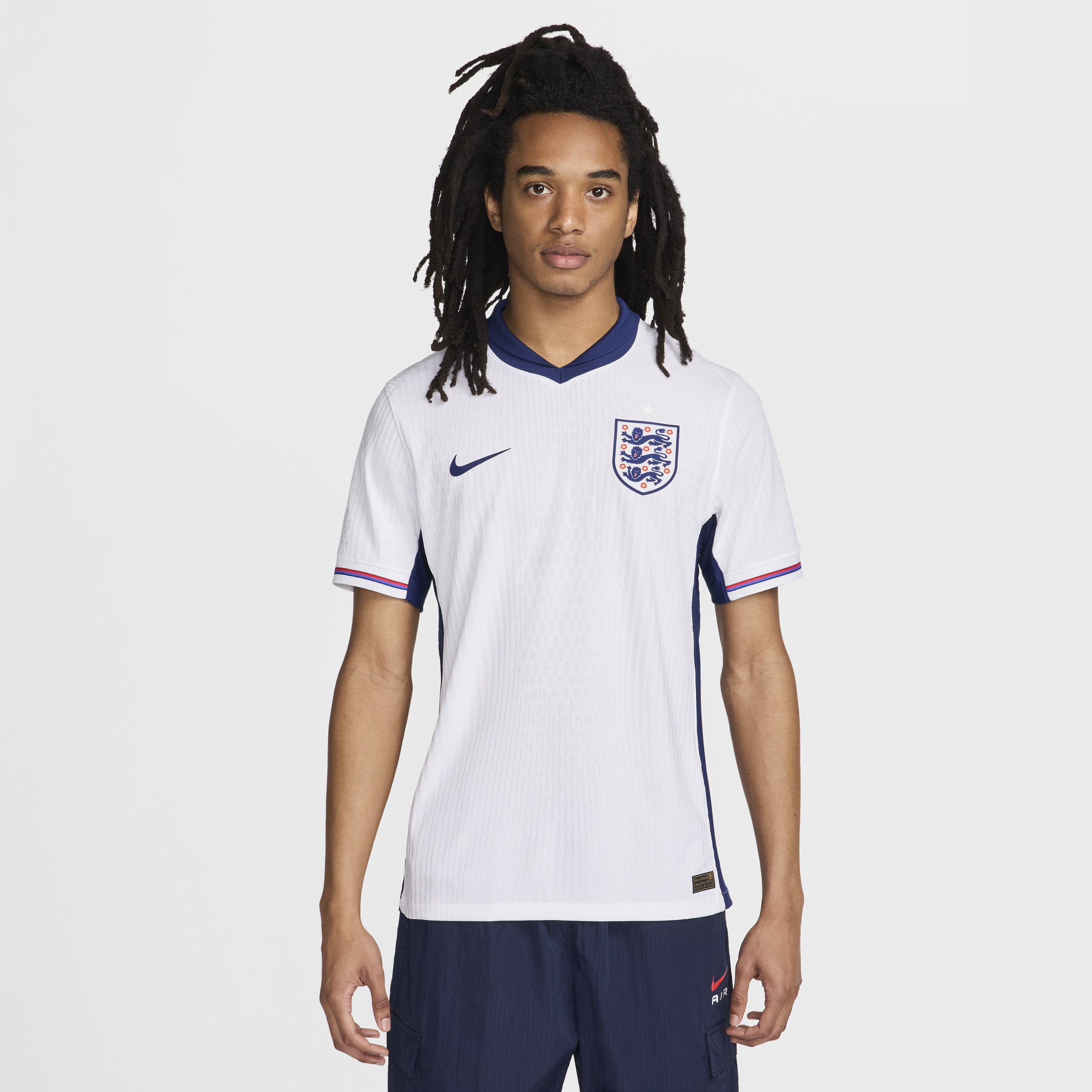 Maglia da calcio Authentic Nike Dri-FIT ADV Inghilterra (squadra maschile) 2024/25 Match da uomo – Home - Bianco