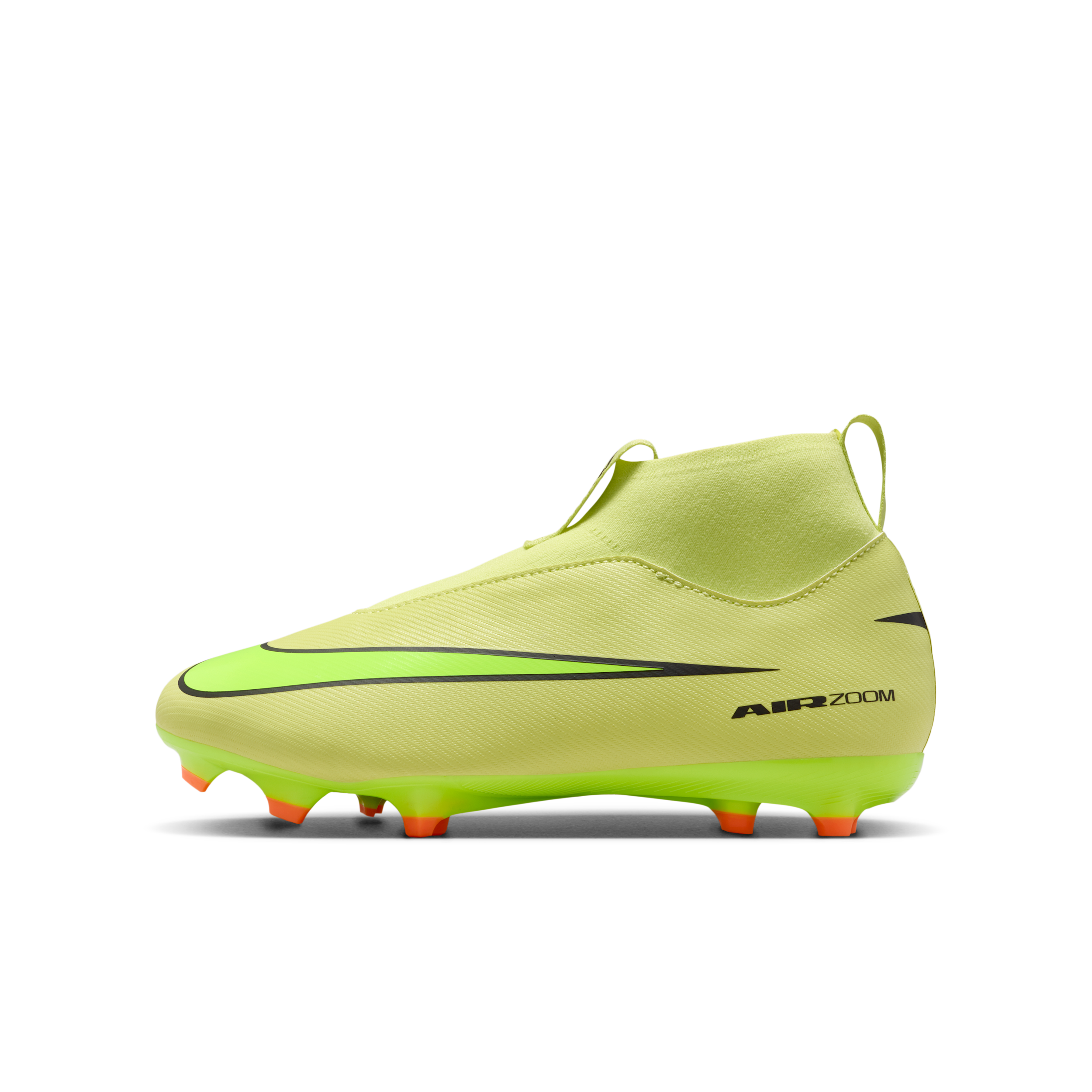 【ナイキ(NIKE)公式ストア】ナイキ ジュニア マーキュリアル スーパーフライ 10 アカデミー キッズ マルチグラウンド ハイカット サッカースパイク FQ8304-300 グリーン 【ナイキ(NIKE)公式ストア】ナイキ ジュニア マーキュリアル スーパーフライ 10 アカデミー キッズ マルチグラウンド ハイカット サッカースパイク FQ8304-300 グリーン
