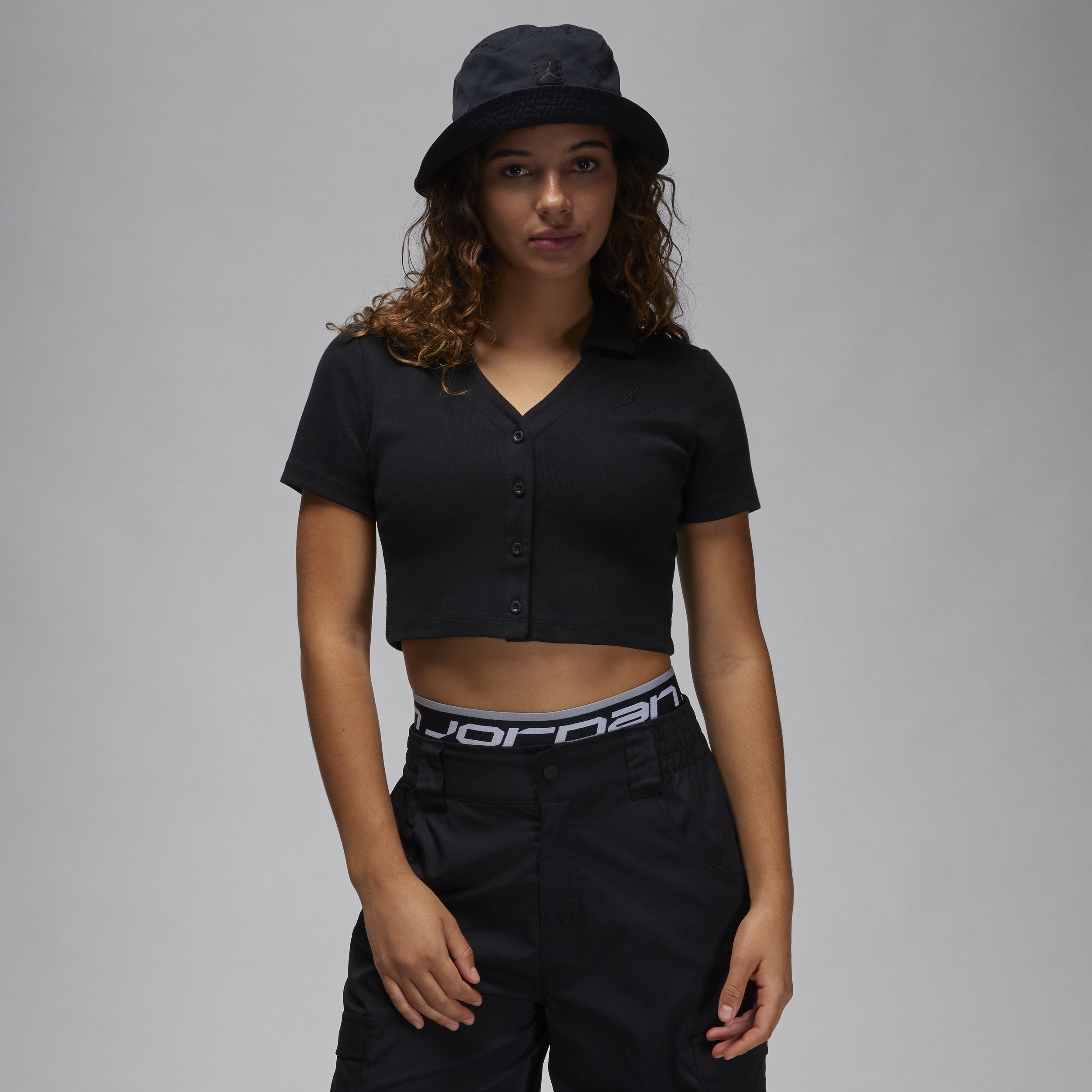 【ナイキ(NIKE)公式ストア】ジョーダン ウィメンズ ショートスリーブ ニット トップ FN5397-010 ブラック 【ナイキ(NIKE)公式ストア】ジョーダン ウィメンズ ショートスリーブ ニット トップ FN5397-010 ブラック