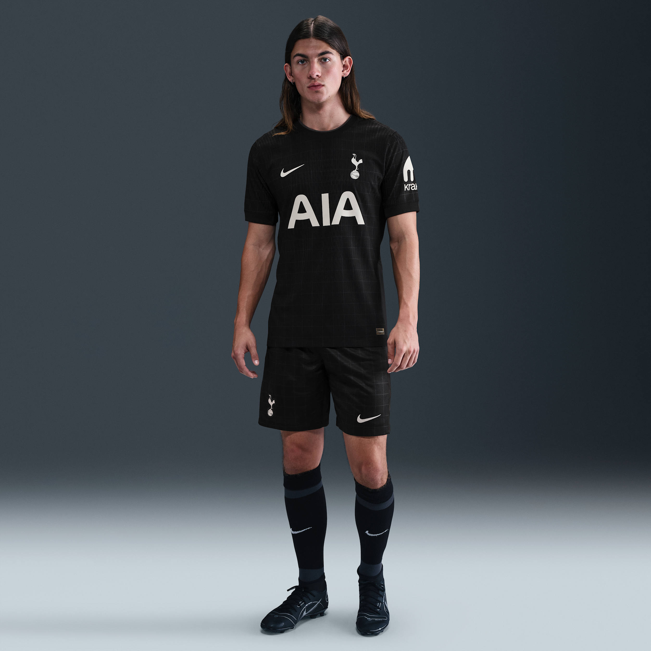 Shorts da calcio replica Nike Dri-FIT Tottenham Hotspur 2025/26 Stadium da uomo – Away - Nero