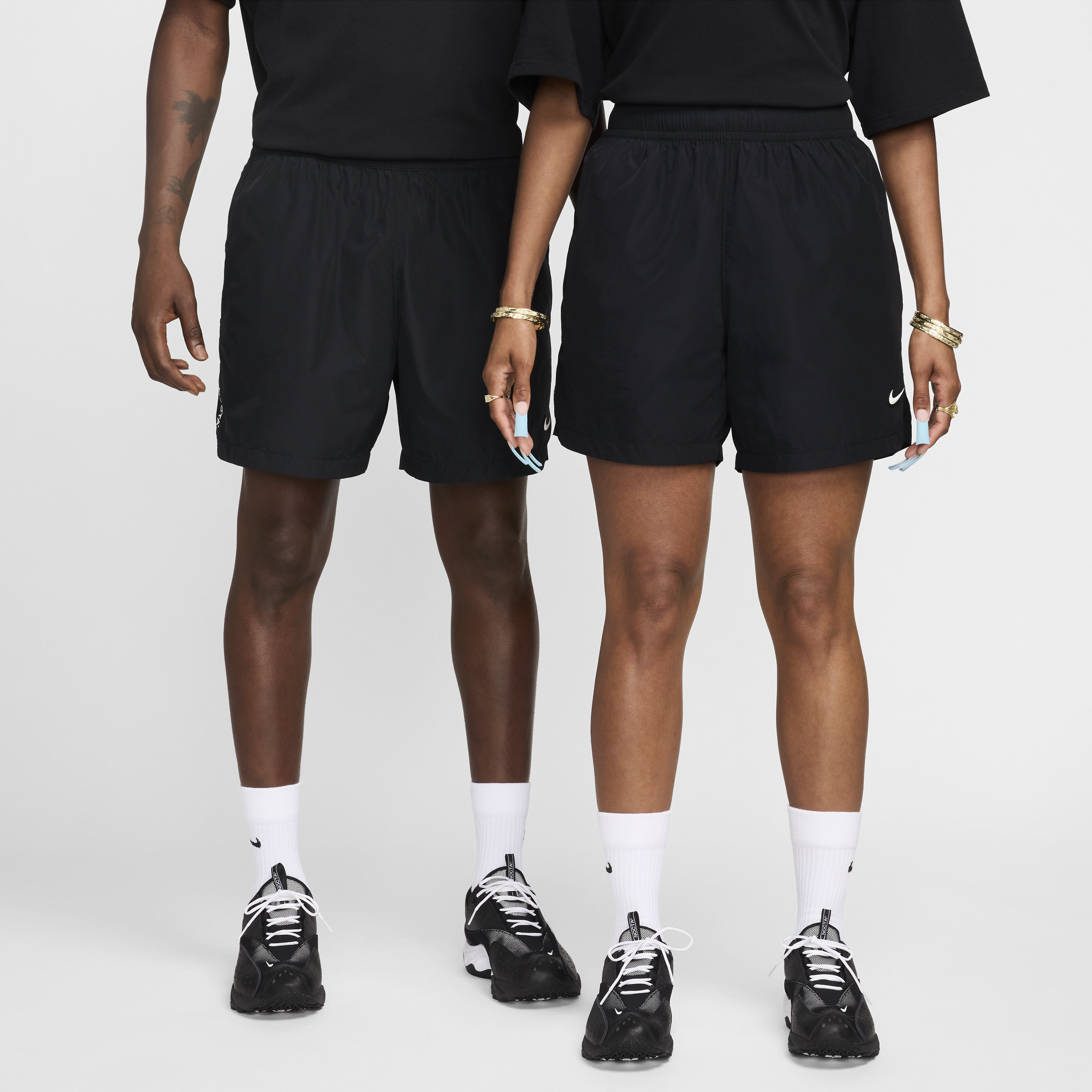 Nike Shorts Cardinal in nylon NOCTA - Nero