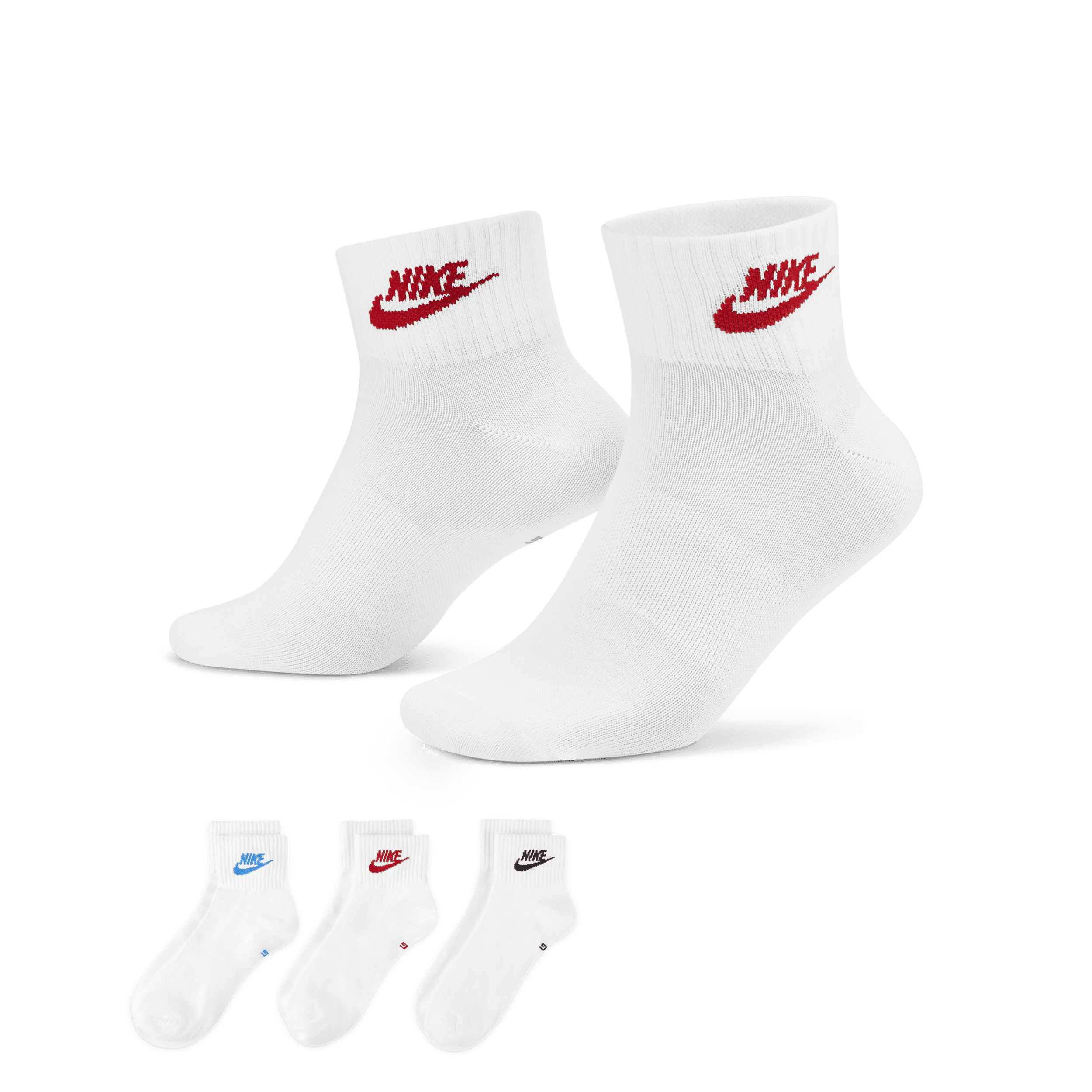 Calze alla caviglia Nike Everyday Essential (3 paia) - Multicolore