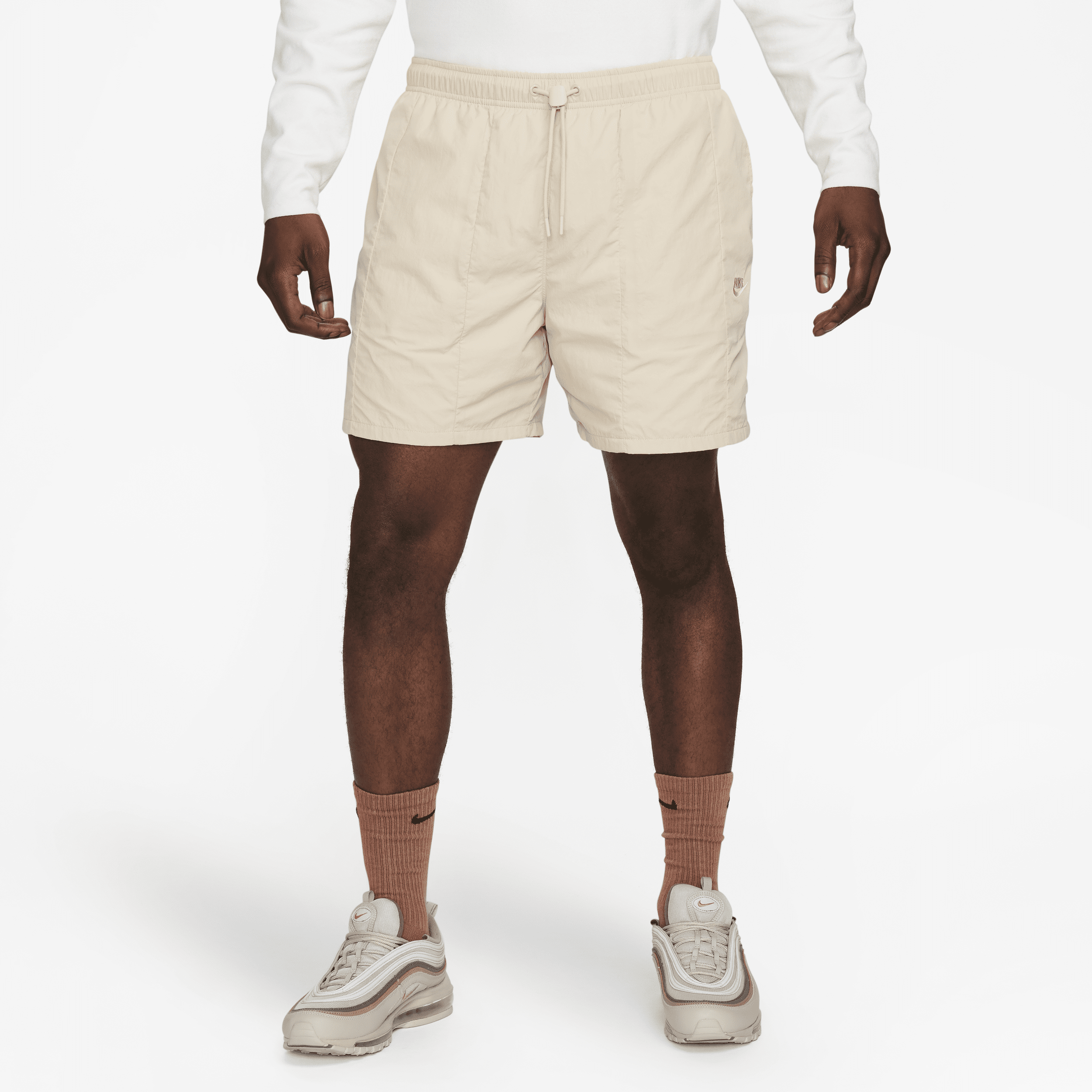 Shorts in tessuto Nike Sportswear Tech Pack – Uomo - Marrone