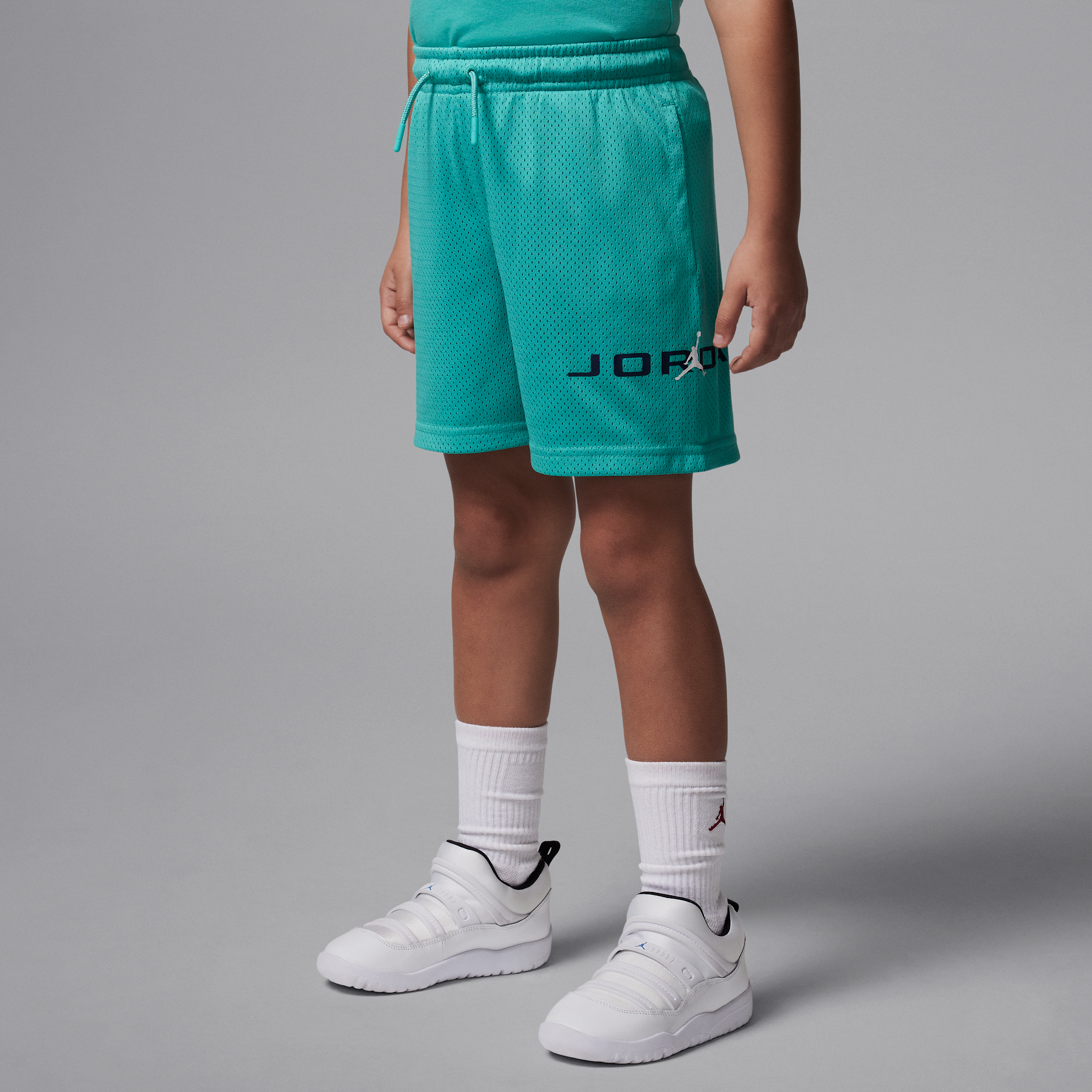 【ナイキ(NIKE)公式ストア】ジョーダン Dri-FIT リトルキッズ ベースライン メッシュ ショートパンツ IH3652-392 グリーン 【ナイキ(NIKE)公式ストア】ジョーダン Dri-FIT リトルキッズ ベースライン メッシュ ショートパンツ IH3652-392 グリーン