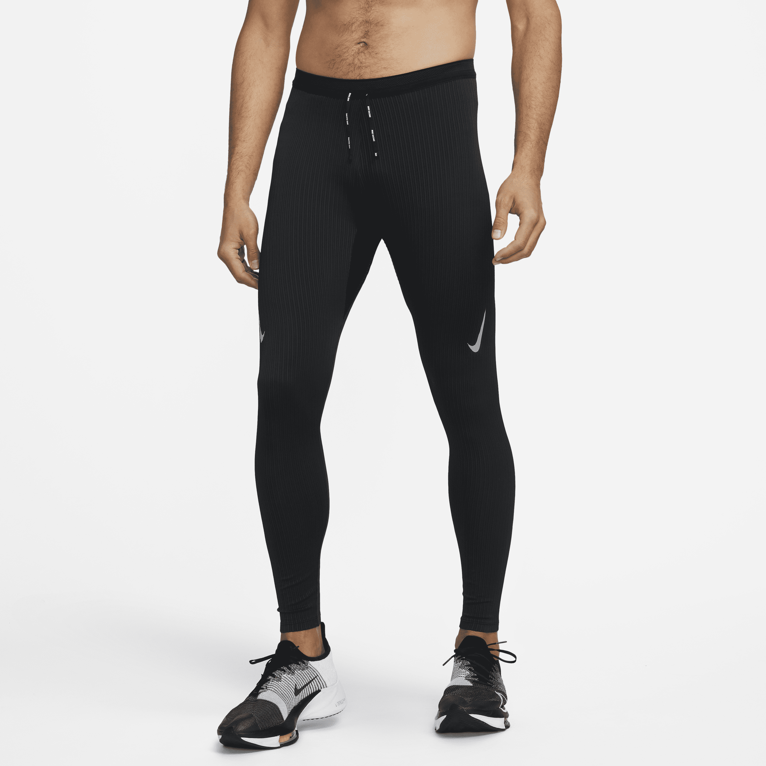 Nike Dri-FIT ADV AeroSwift-løbetights til mænd - sort