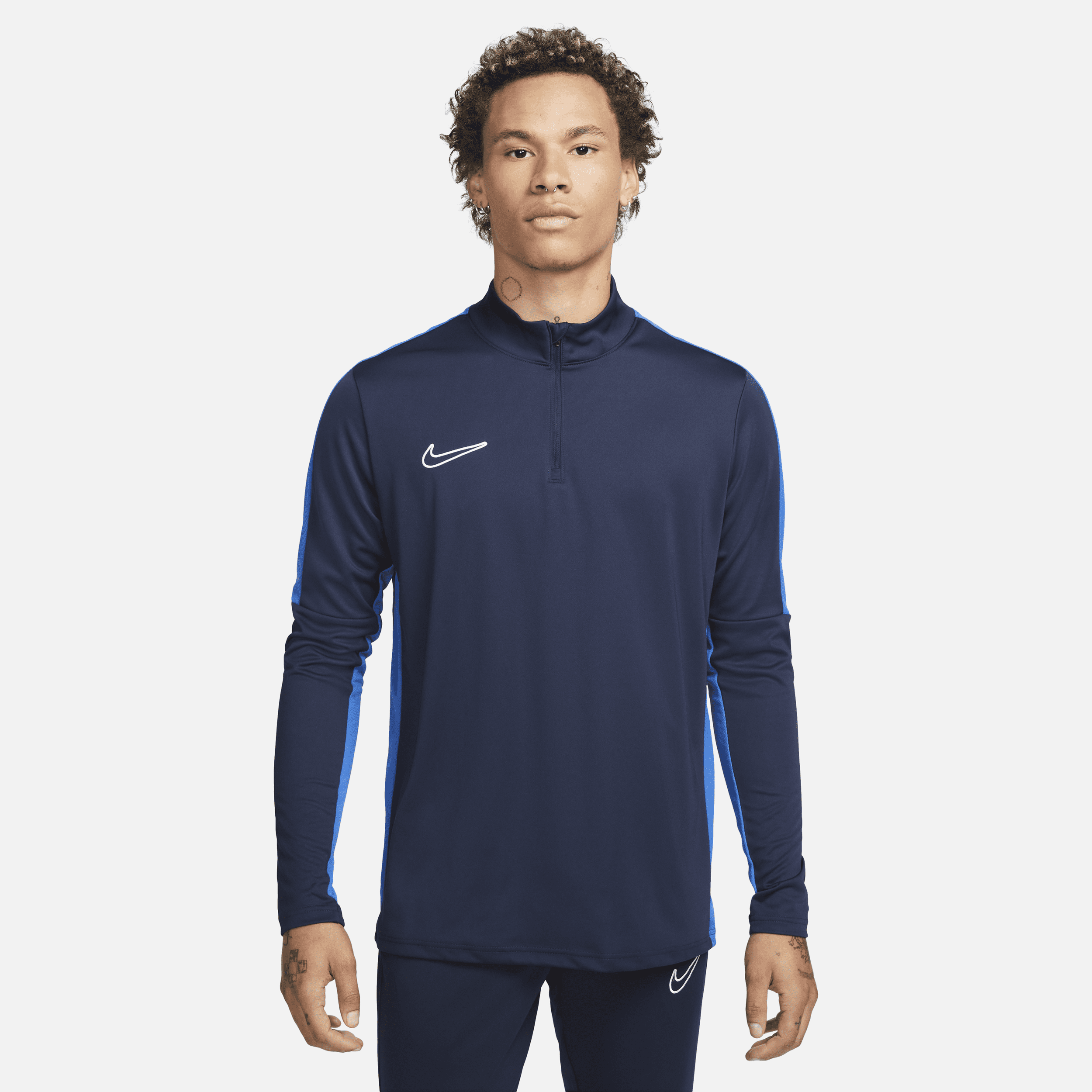 【ナイキ(NIKE)公式ストア】ナイキ Dri-FIT アカデミー メンズ サッカードリルトップ (ストック) DR1352-451 ブルー 【ナイキ(NIKE)公式ストア】ナイキ Dri-FIT アカデミー メンズ サッカードリルトップ (ストック) DR1352-451 ブルー