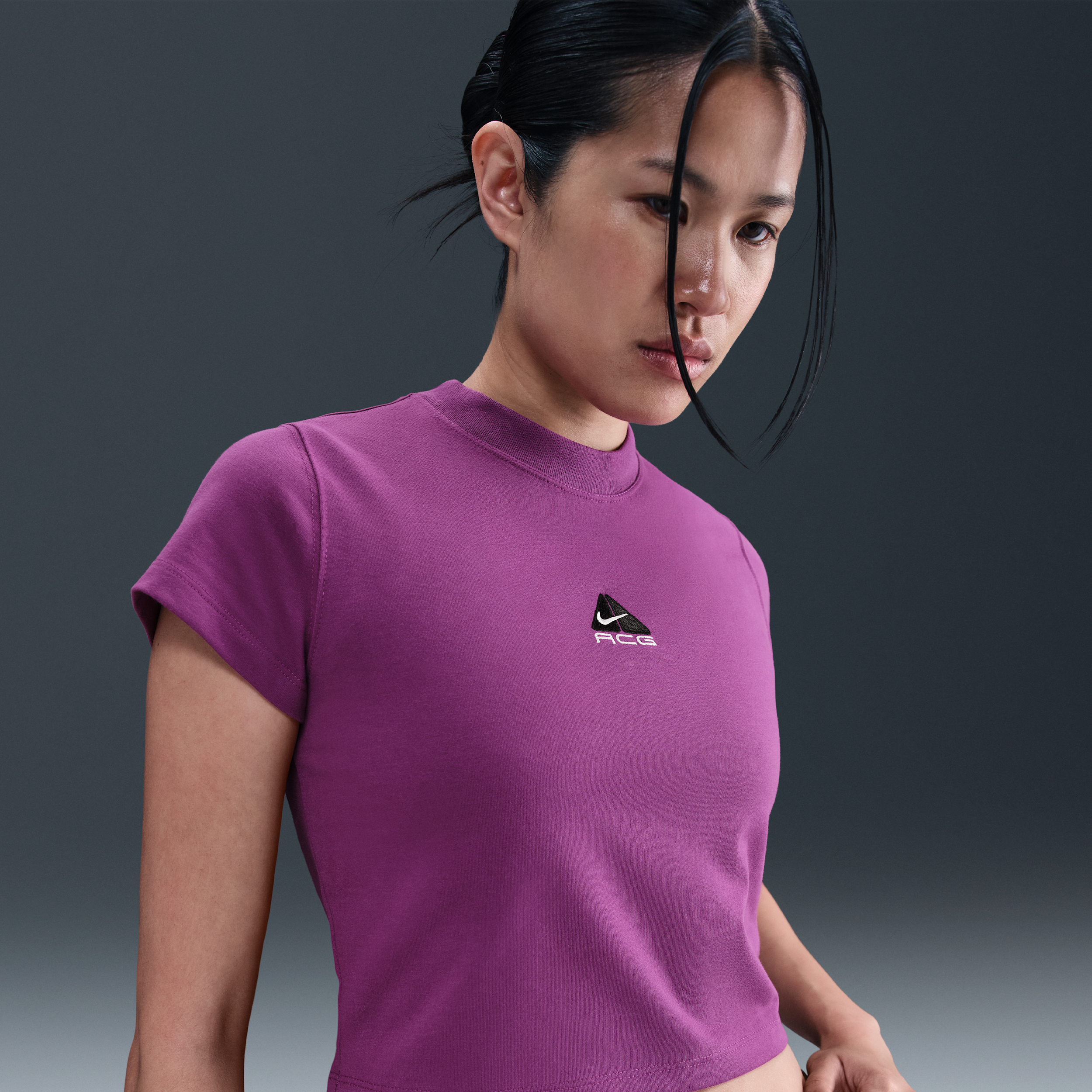 【ナイキ(NIKE)公式ストア】ナイキ ACG ウィメンズ Dri-FIT ショートスリーブ Tシャツ HM6085-505 パープル 【ナイキ(NIKE)公式ストア】ナイキ ACG ウィメンズ Dri-FIT ショートスリーブ Tシャツ HM6085-505 パープル