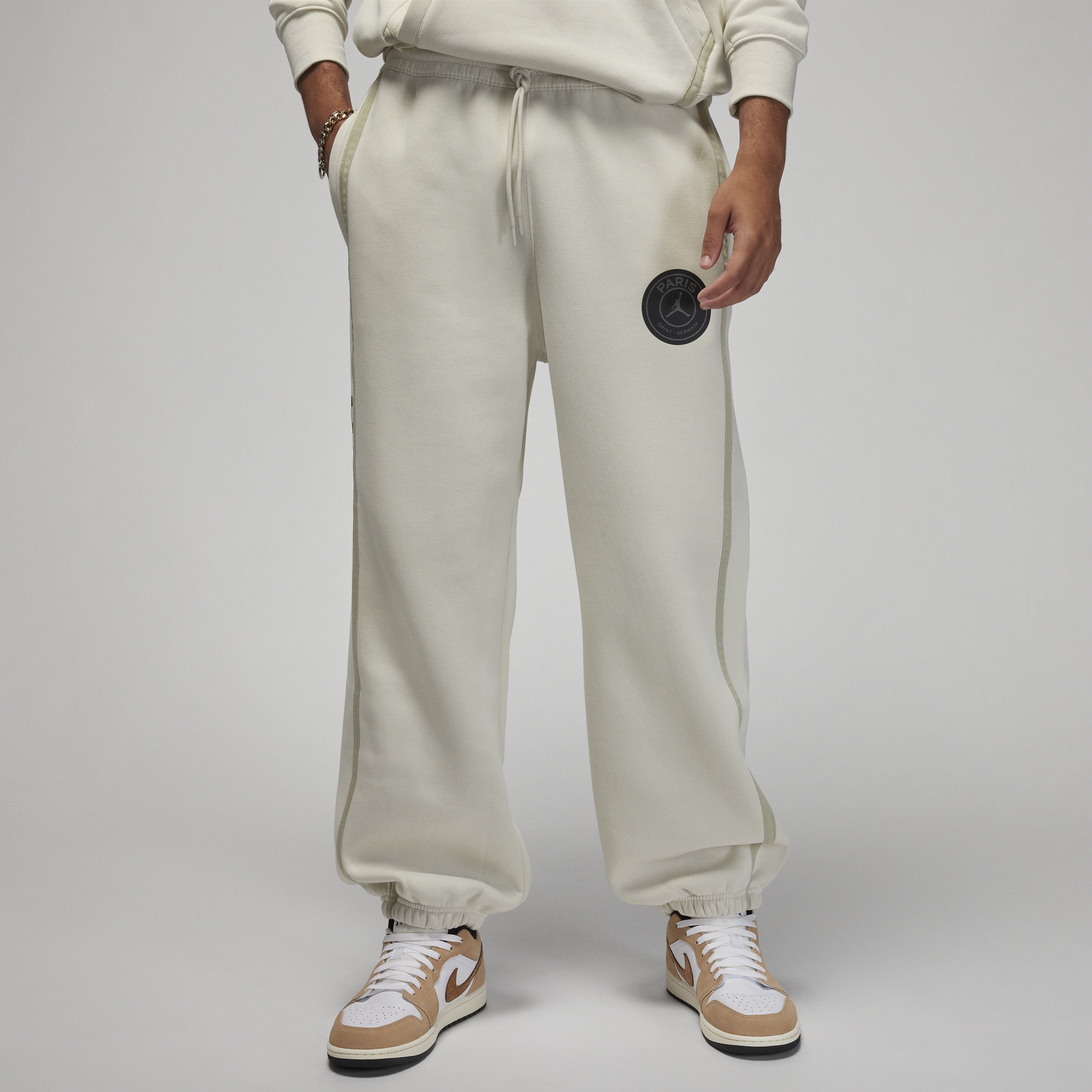 Nike Paris Saint-Germain Pantalón de tejido Fleece - Hombre - Gris