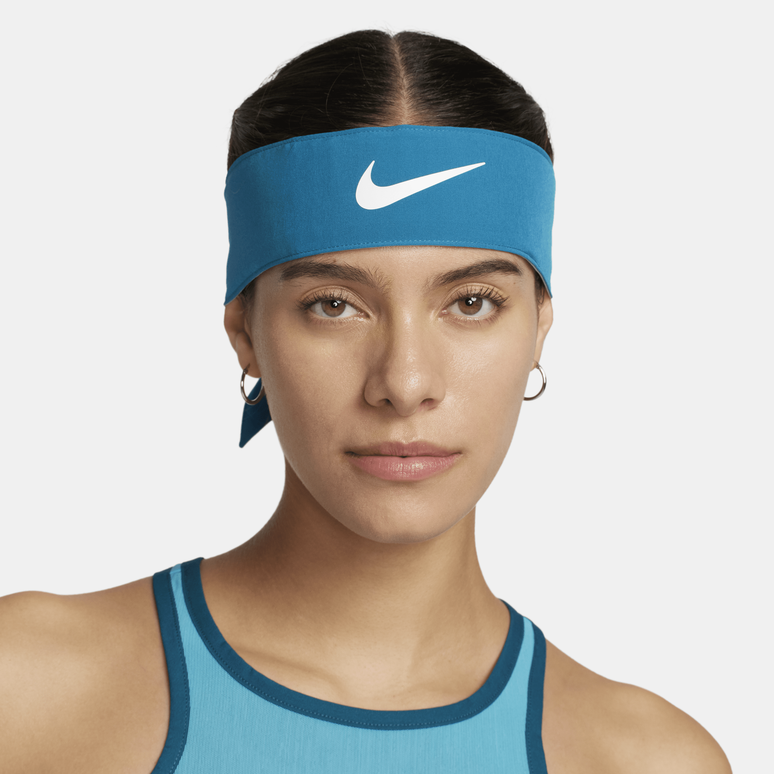 NikeCourt Tennishoofdband - Blauw