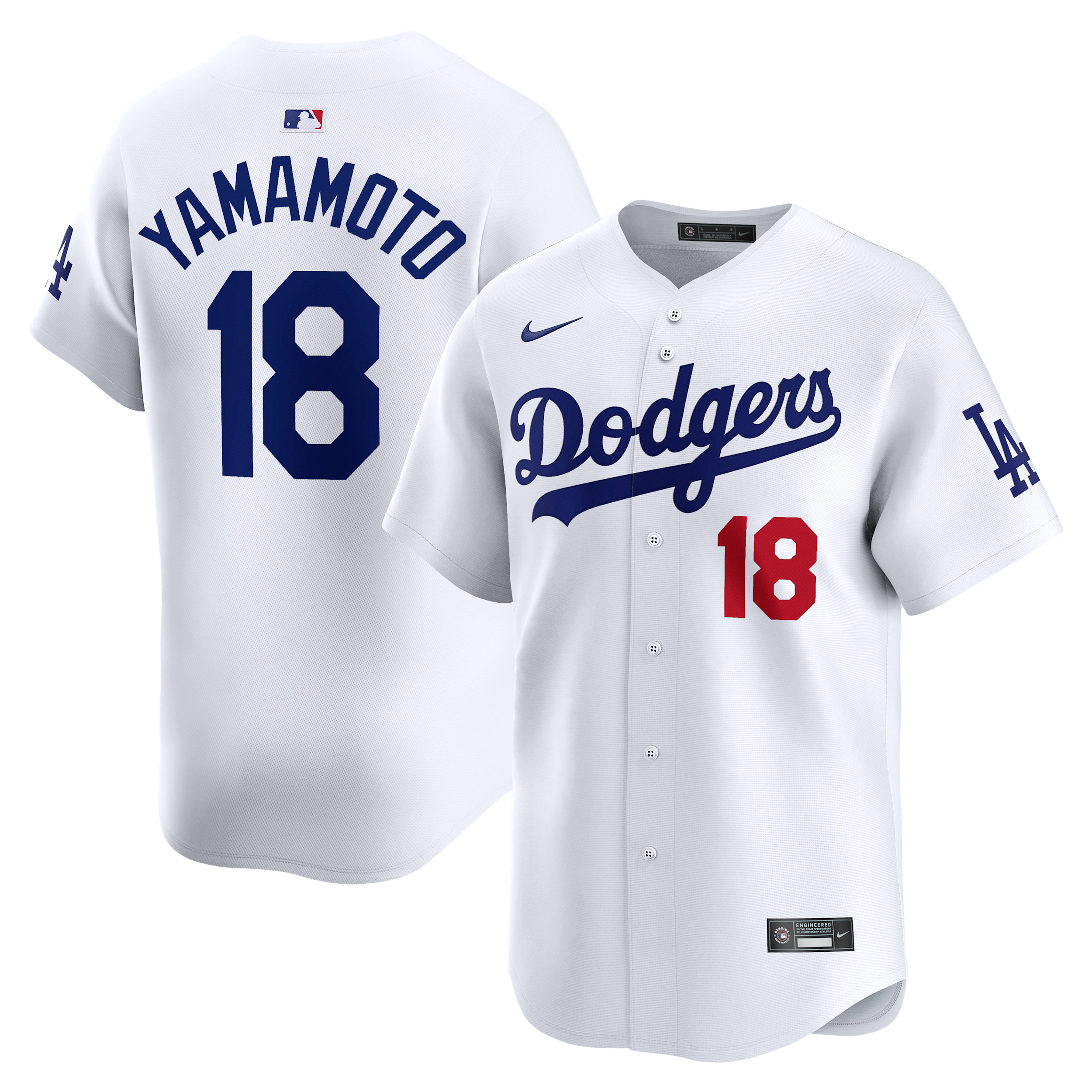 【ナイキ(NIKE)公式ストア】山本 由伸 ロサンゼルス ドジャース メンズ ナイキ MLB リミテッド ユニフォーム IQ5101-100 ホワイト 【ナイキ(NIKE)公式ストア】山本 由伸 ロサンゼルス ドジャース メンズ ナイキ MLB リミテッド ユニフォーム IQ5101-100 ホワイト