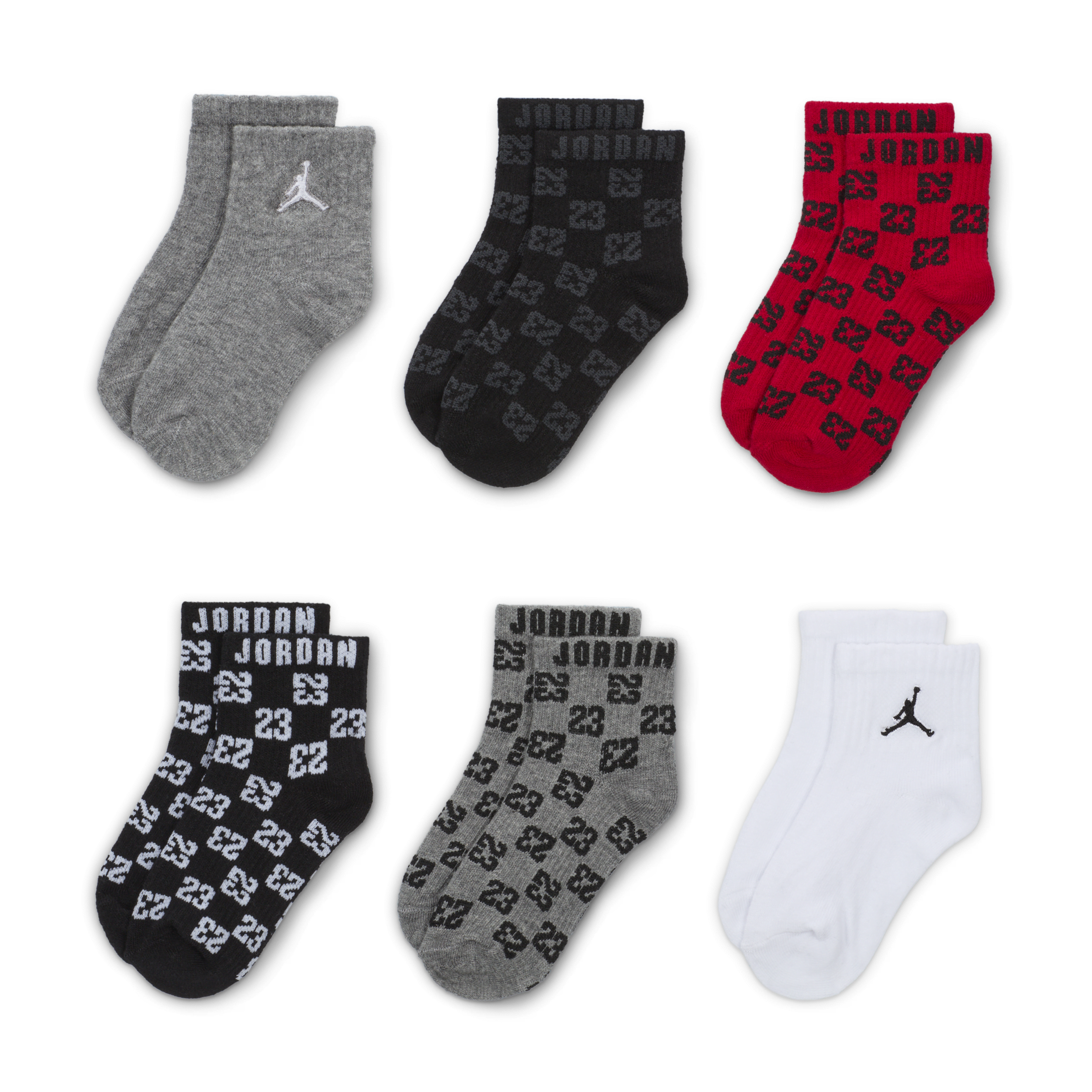 【ナイキ(NIKE)公式ストア】ジョーダン ベビーソックス (6足) HV8006-010 ブラック 【ナイキ(NIKE)公式ストア】ジョーダン ベビーソックス (6足) HV8006-010 ブラック