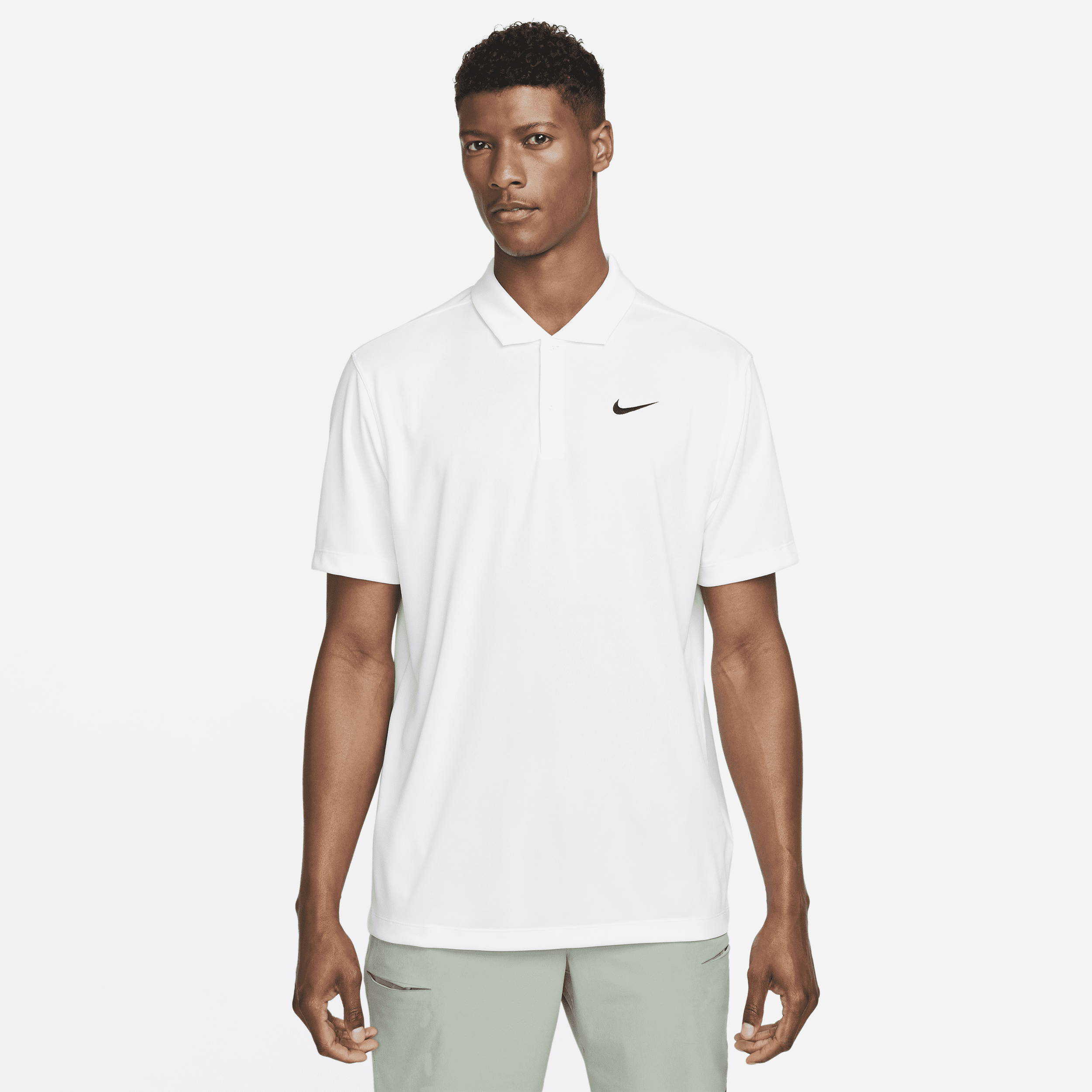 NikeCourt Dri-FIT Polo de tenis - Hombre - Blanco