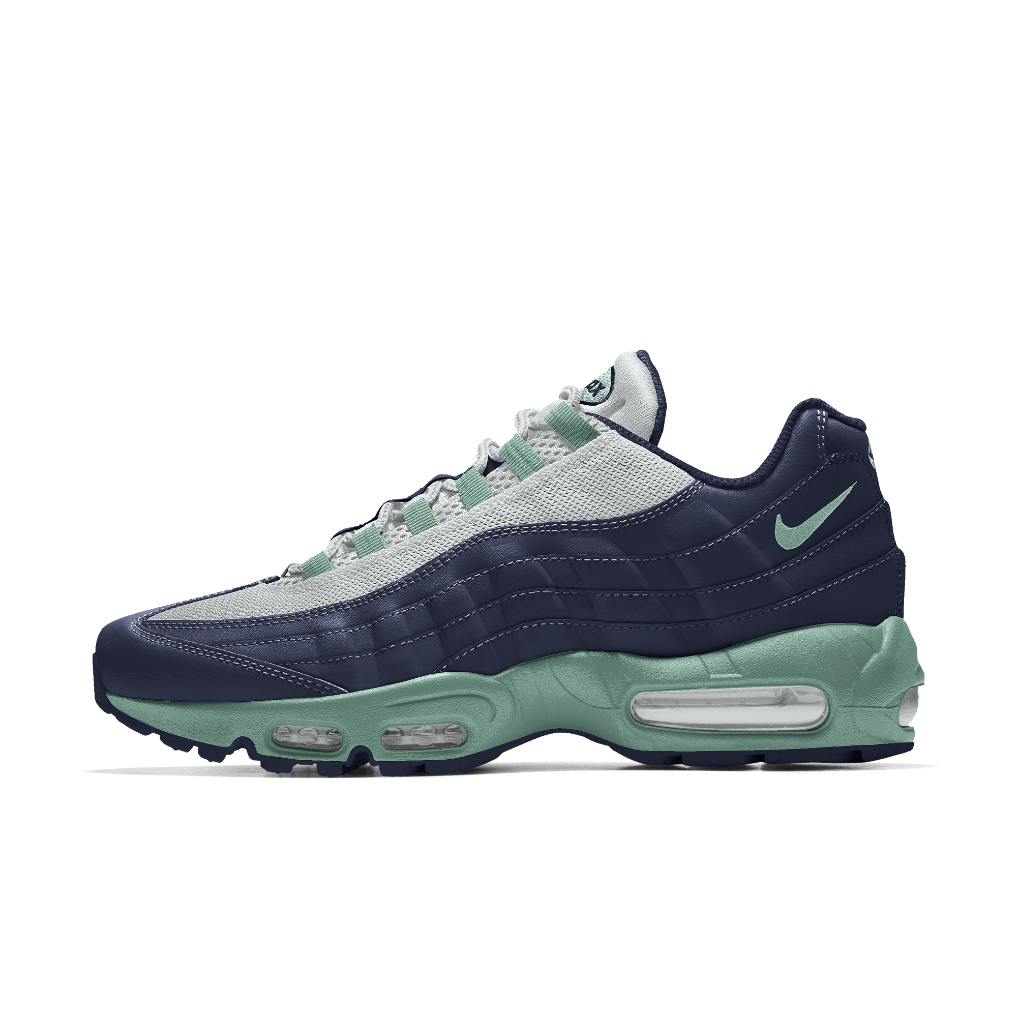Scarpa personalizzabile Nike Air Max 95 By You - Donna - Bianco