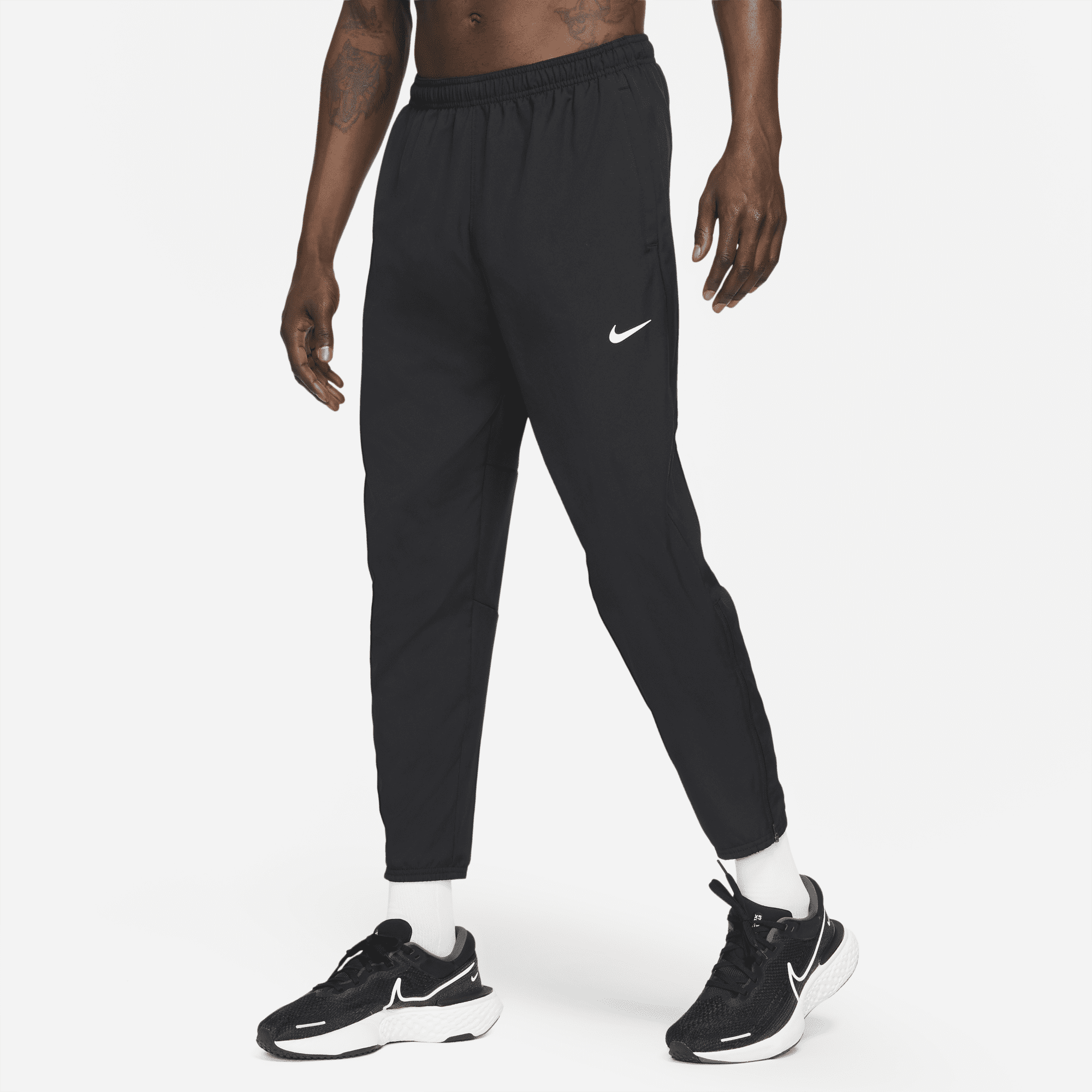 Vævede Nike Dri-FIT Challenger-løbebukser til mænd - sort