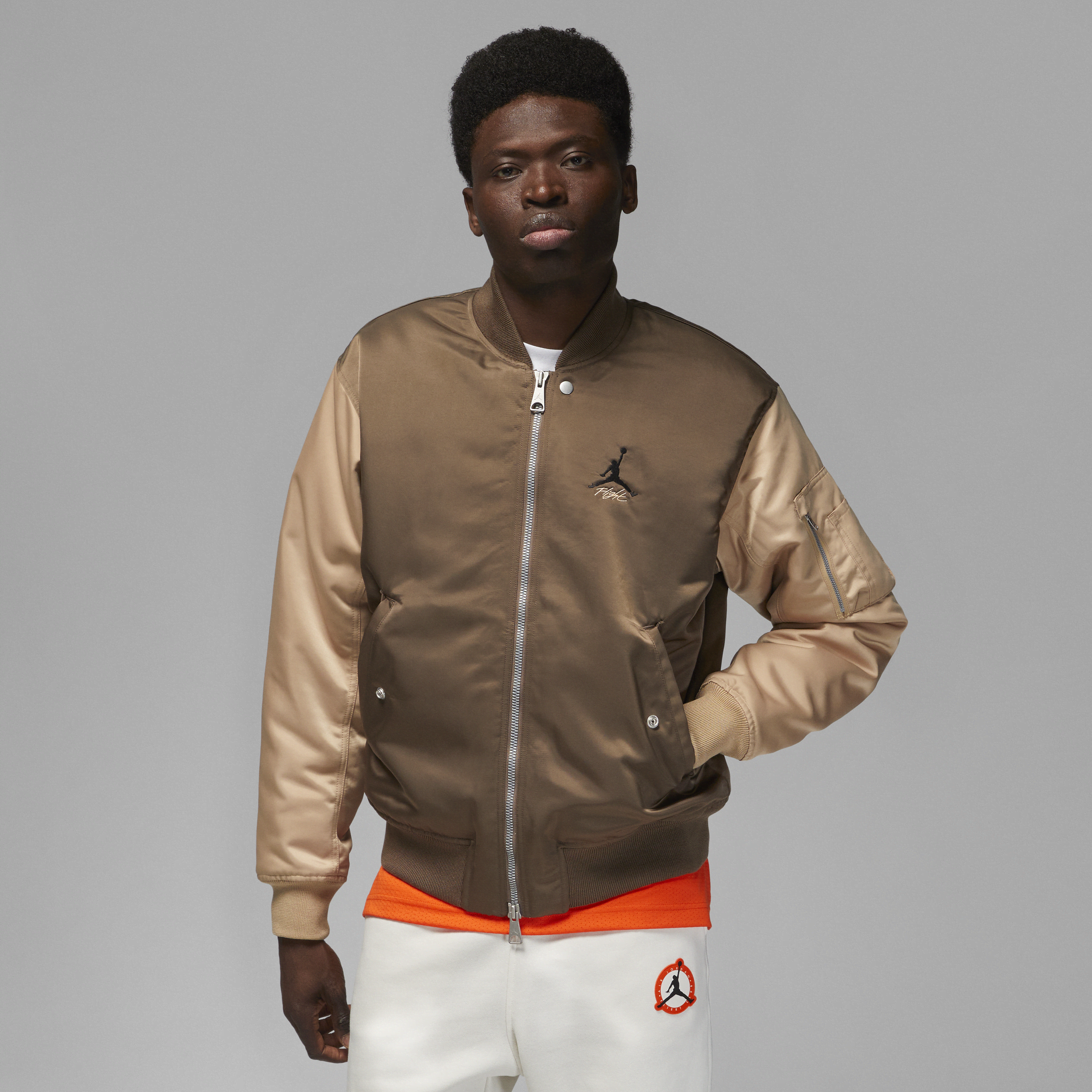 Jordan Essentials Renegade-jakke til mænd - brun