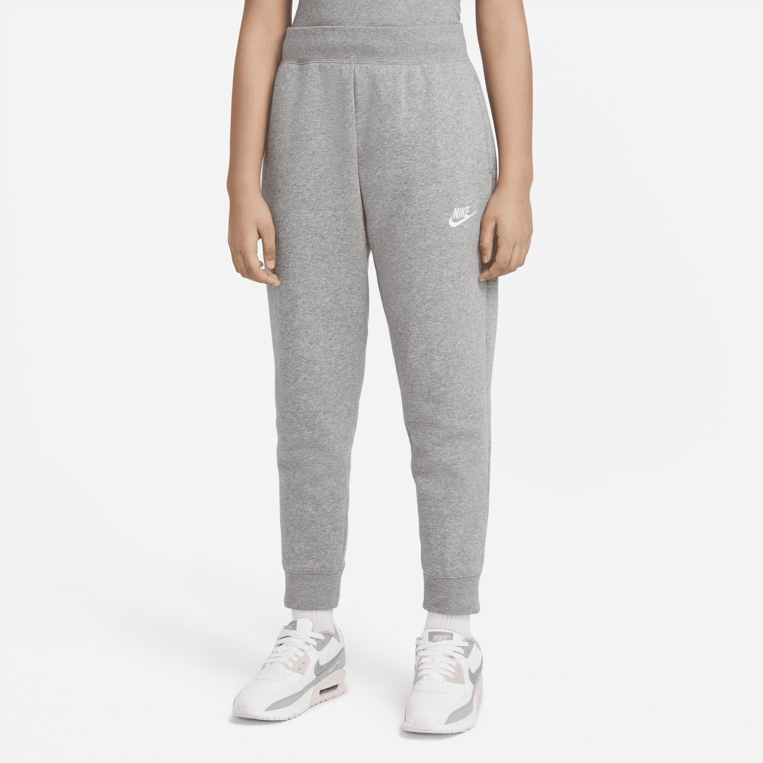Nike Sportswear Club Fleece-bukser til større børn (piger) - grå