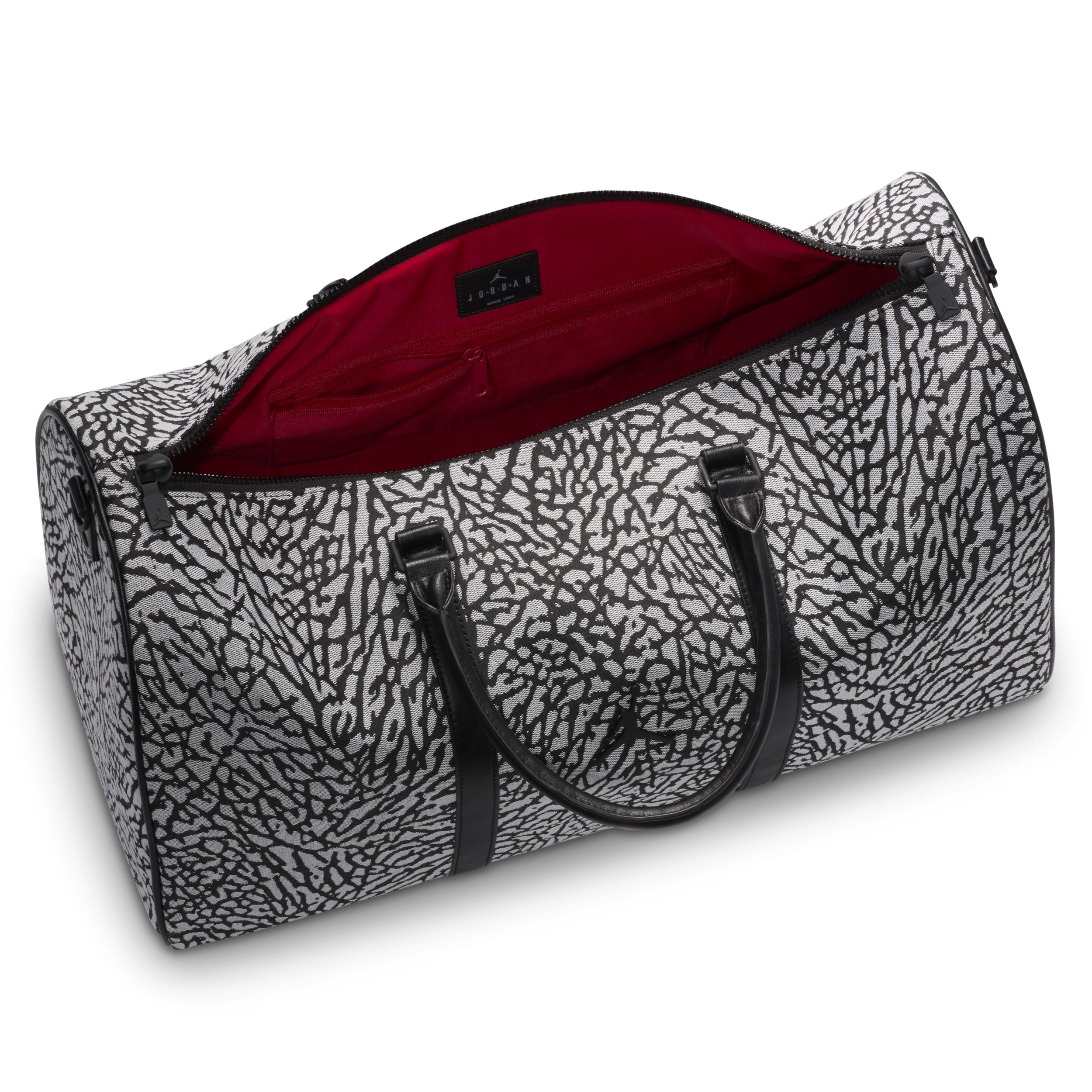 Nike Jordan Icon Duffle Bag (40L) - Black - Polyester | HV1613-010