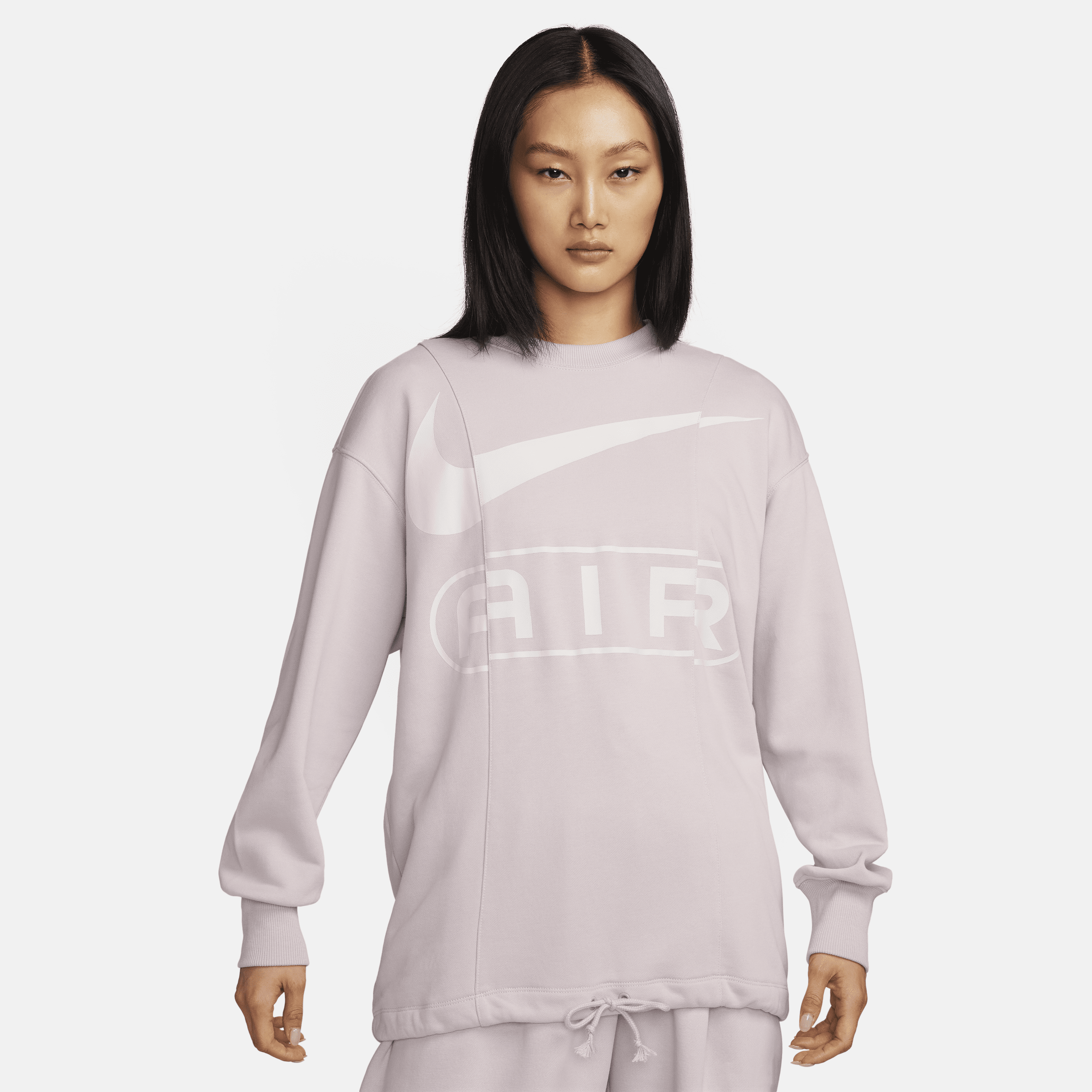 【ナイキ(NIKE)公式ストア】ナイキ エア ウィメンズ オーバーオーバーサイズド クルーネック フレンチ テリー スウェットシャツ FN1898-019 パープル 【ナイキ(NIKE)公式ストア】ナイキ エア ウィメンズ オーバーオーバーサイズド クルーネック フレンチ テリー スウェットシャツ FN1898-019 パープル