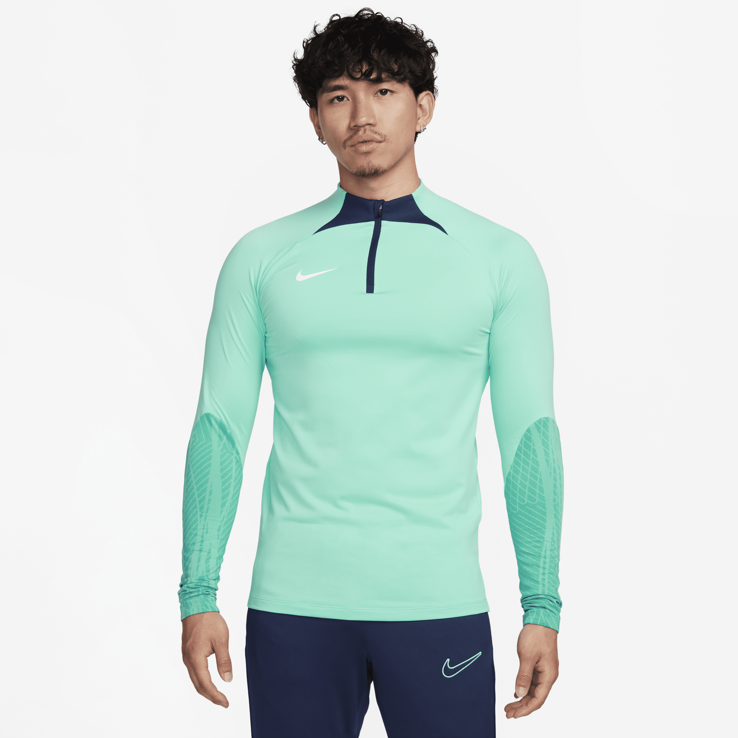 Nike Dri-FIT Strike-fodboldtræningstrøje til mænd - grøn