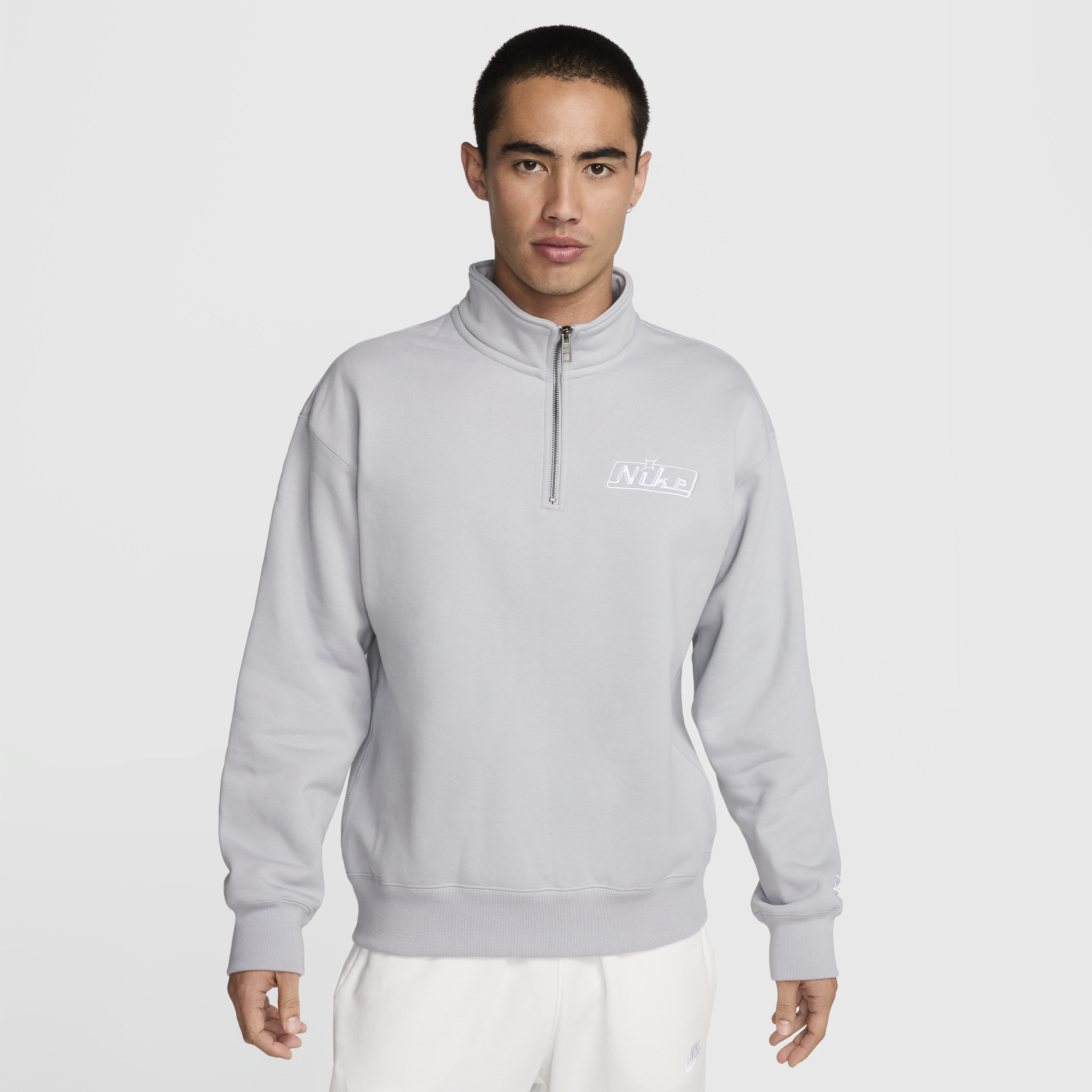 【ナイキ(NIKE)公式ストア】ナイキ メンズ 1/4ジップ トップ HQ2955-012 グレー 【ナイキ(NIKE)公式ストア】ナイキ メンズ 1/4ジップ トップ HQ2955-012 グレー