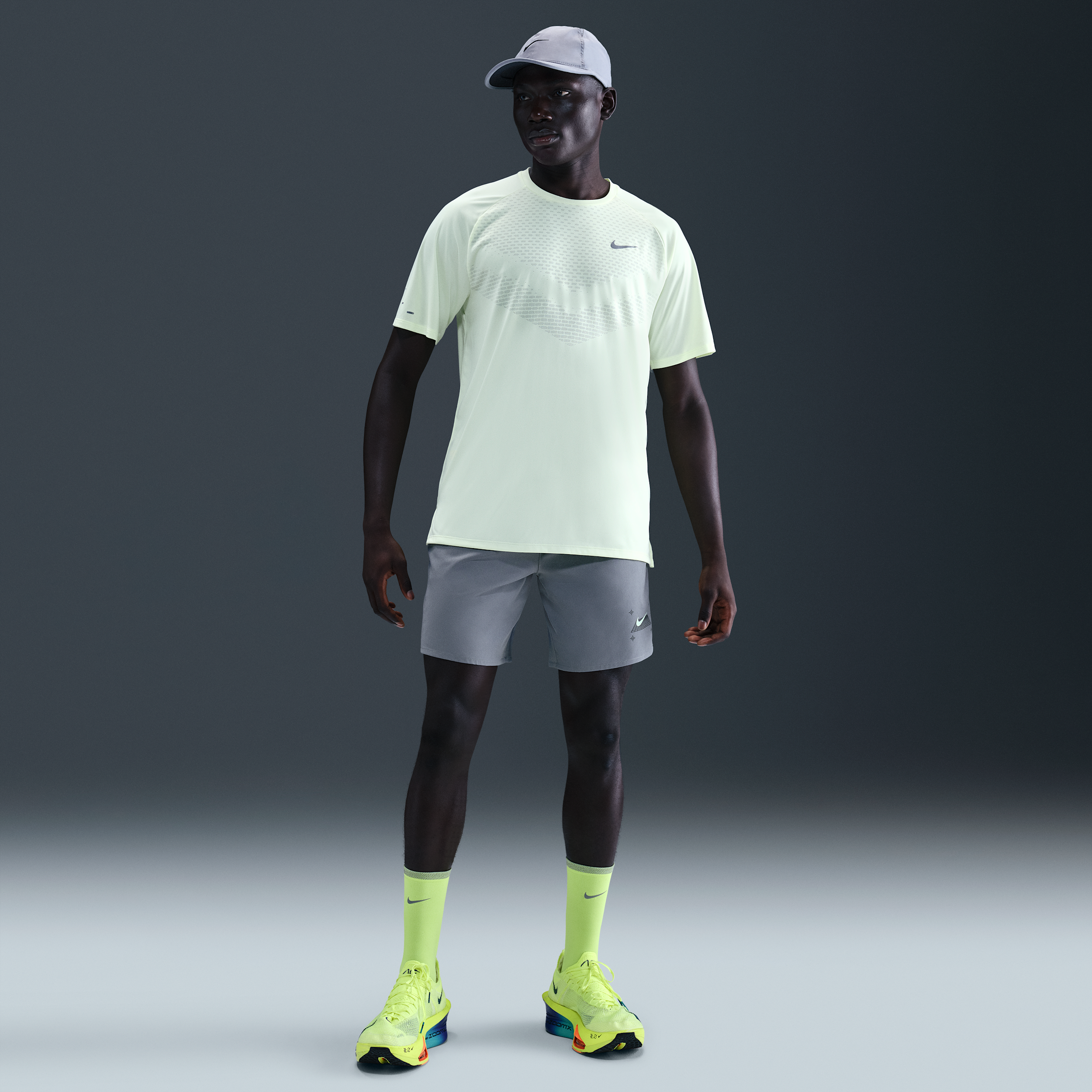 Shorts con slip foderati 18 cm Nike Challenger – Uomo - Grigio