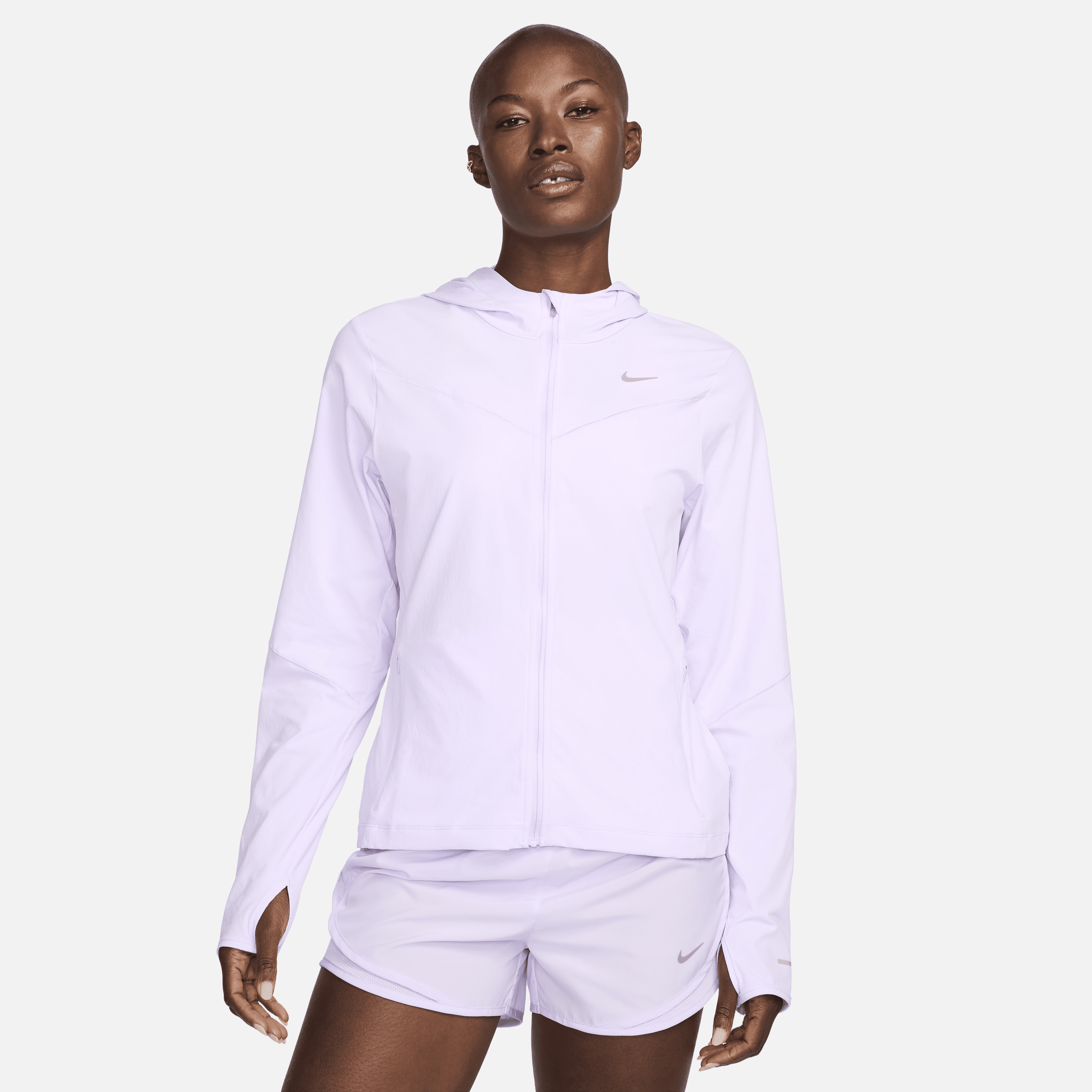 Nike Swift UV-løbejakke til kvinder - lilla