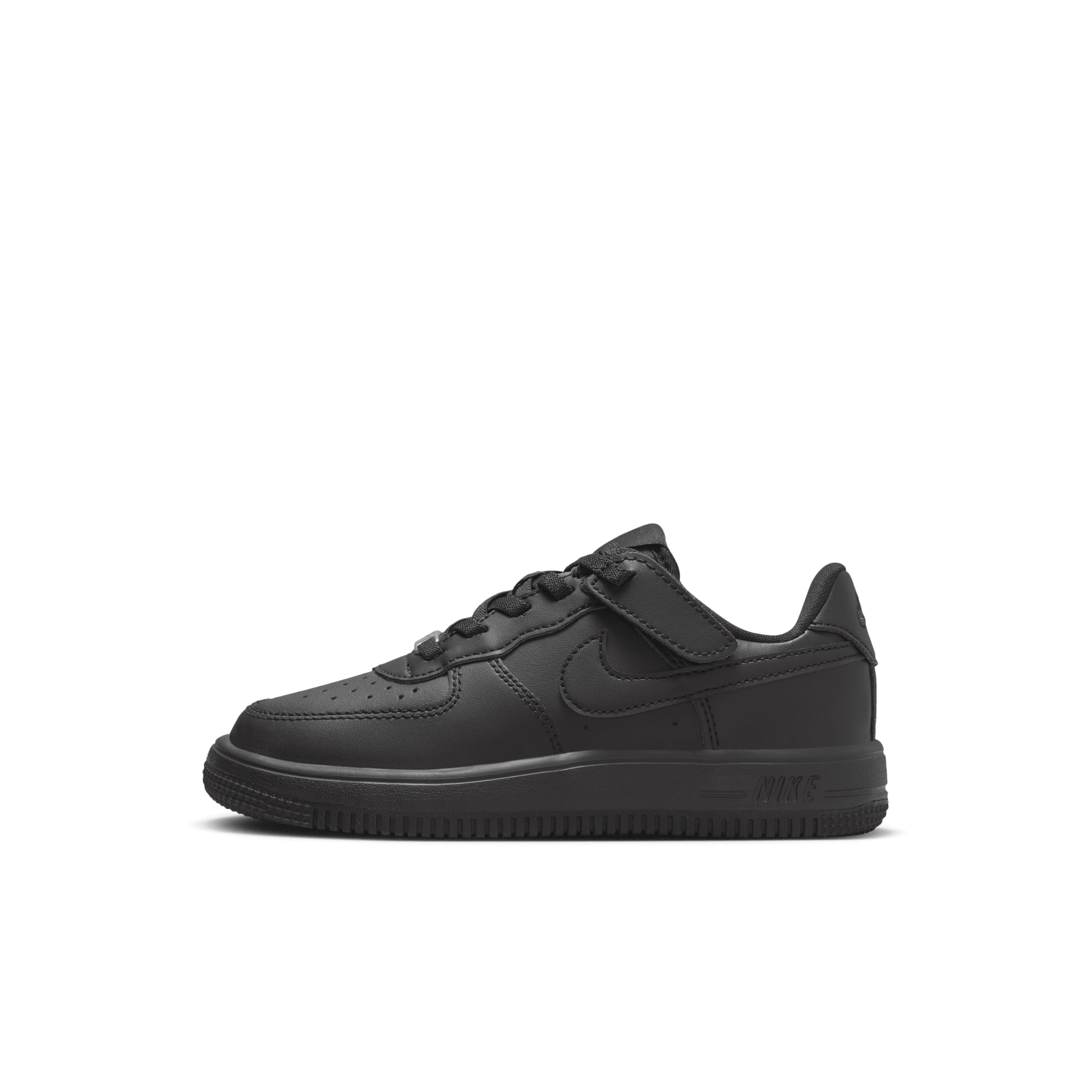 Nike Force 1 Low EasyOn-sko til mindre børn - sort