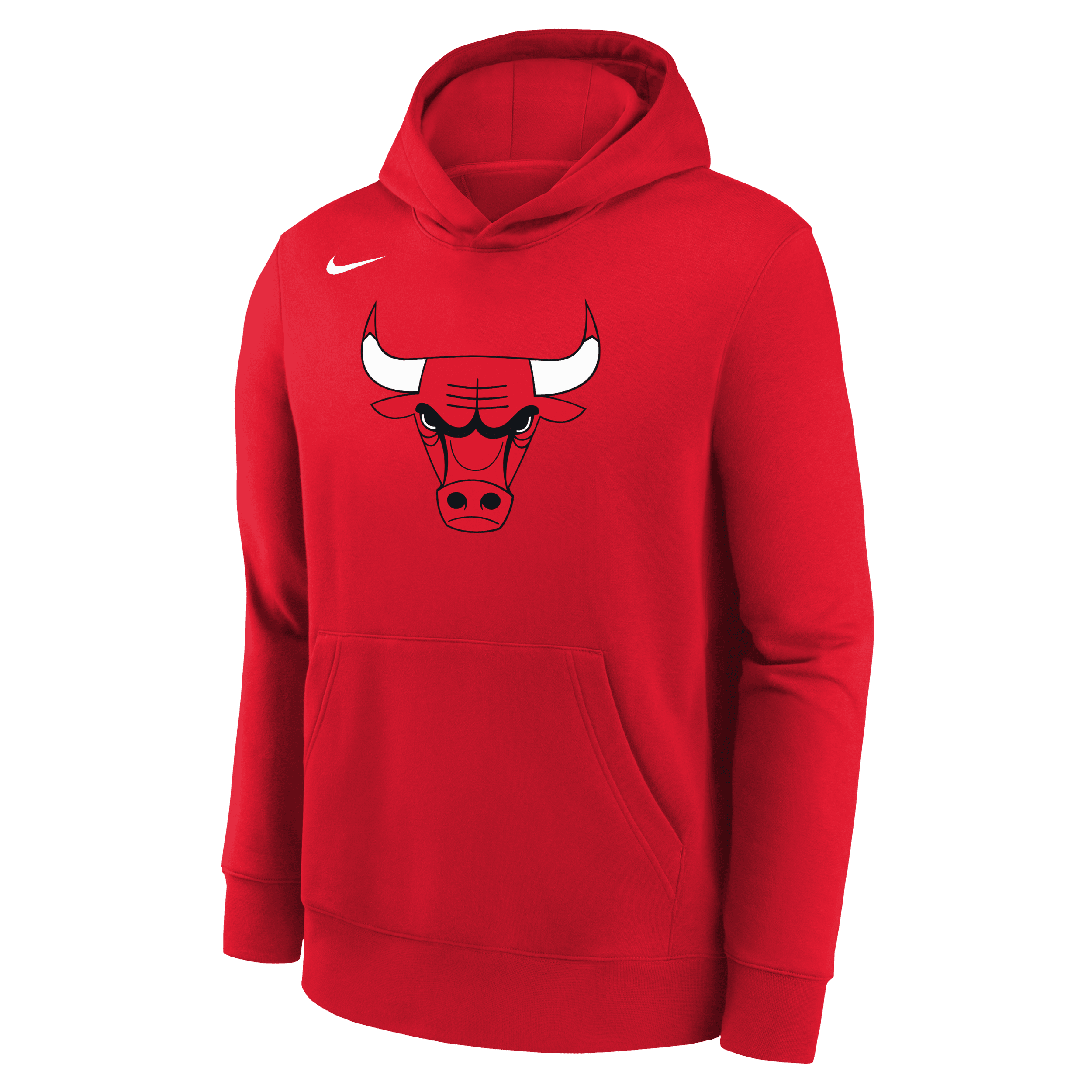 Chicago Bulls Nike NBA-hoodie van fleece voor kids - Rood
